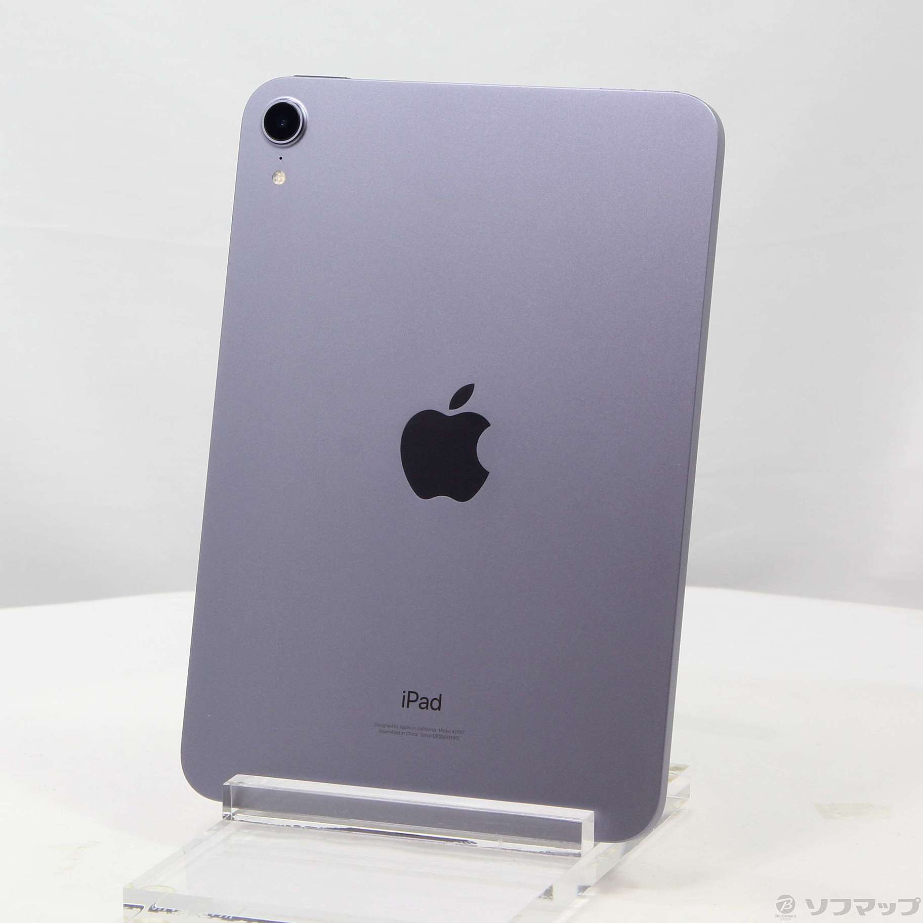 中古】iPad mini 第6世代 64GB パープル MK7R3J／A Wi-Fi