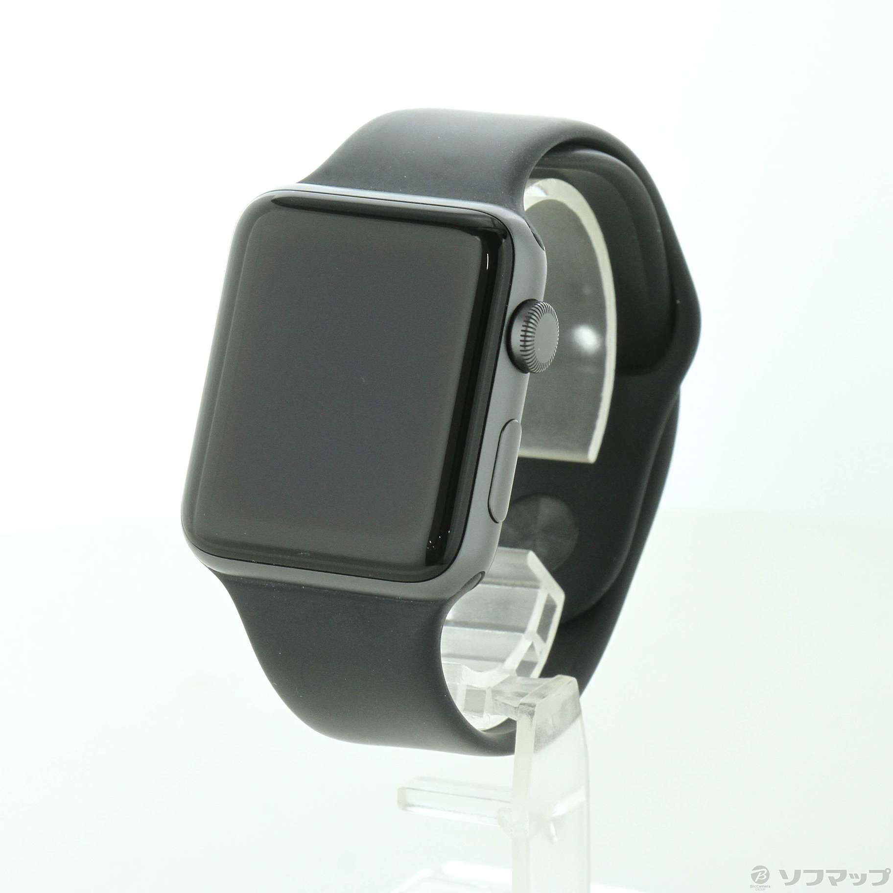 中古品〕 Apple Watch Series 3 GPS 42mm スペースグレイアルミニウム