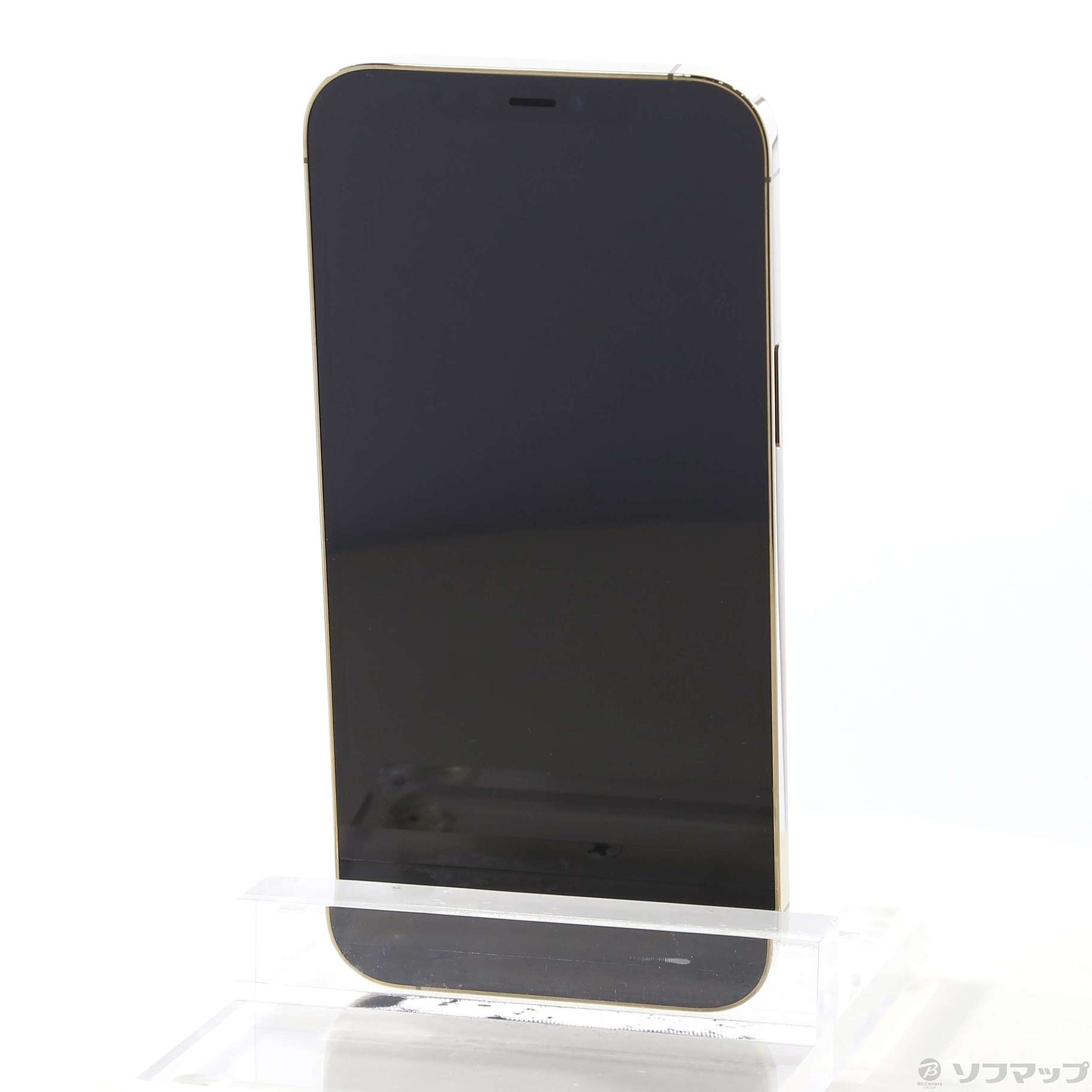 中古】iPhone12 Pro Max 128GB ゴールド MGCW3J／A SIMフリー