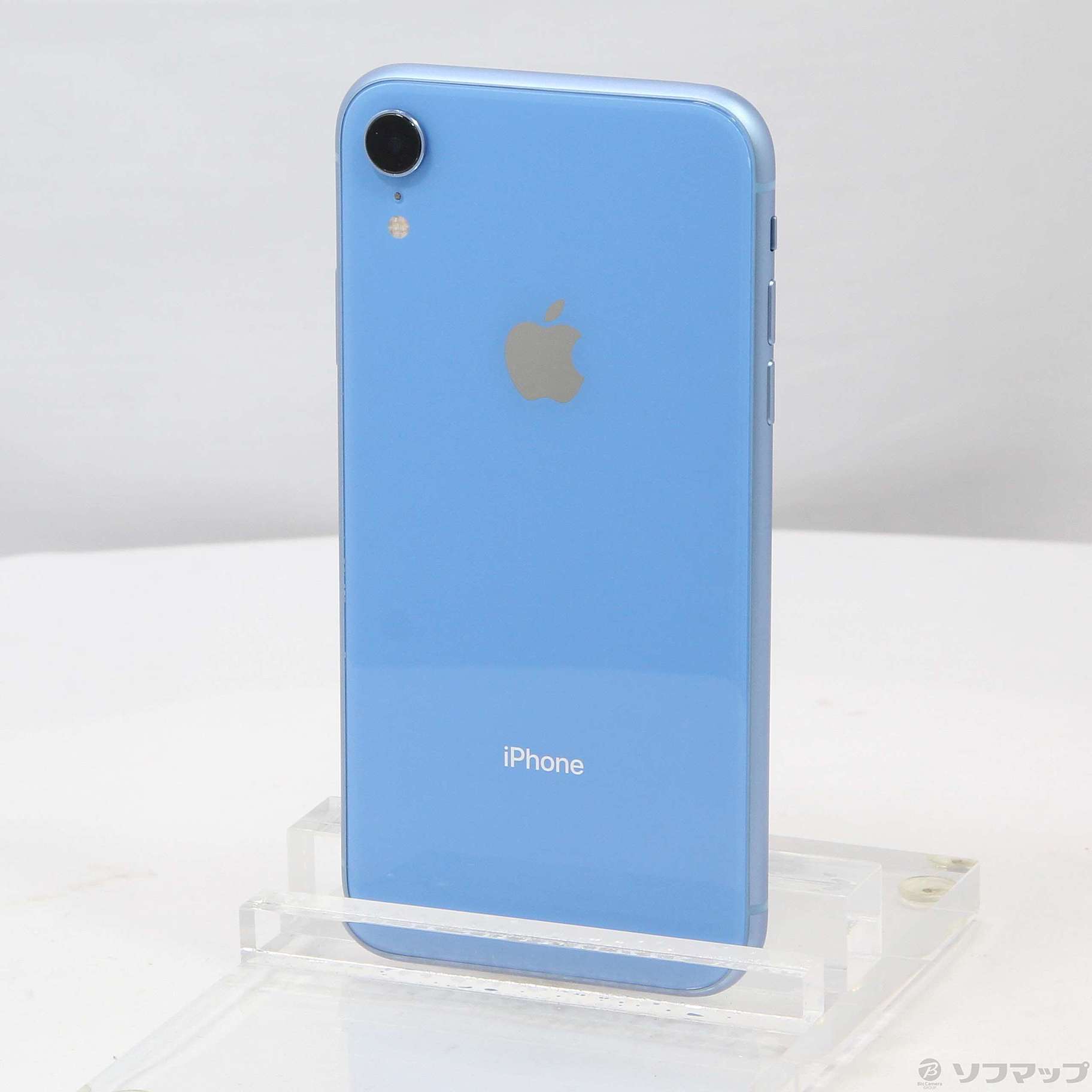 中古】iPhoneXR 128GB ブルー MT0U2J／A SIMフリー [2133046100514