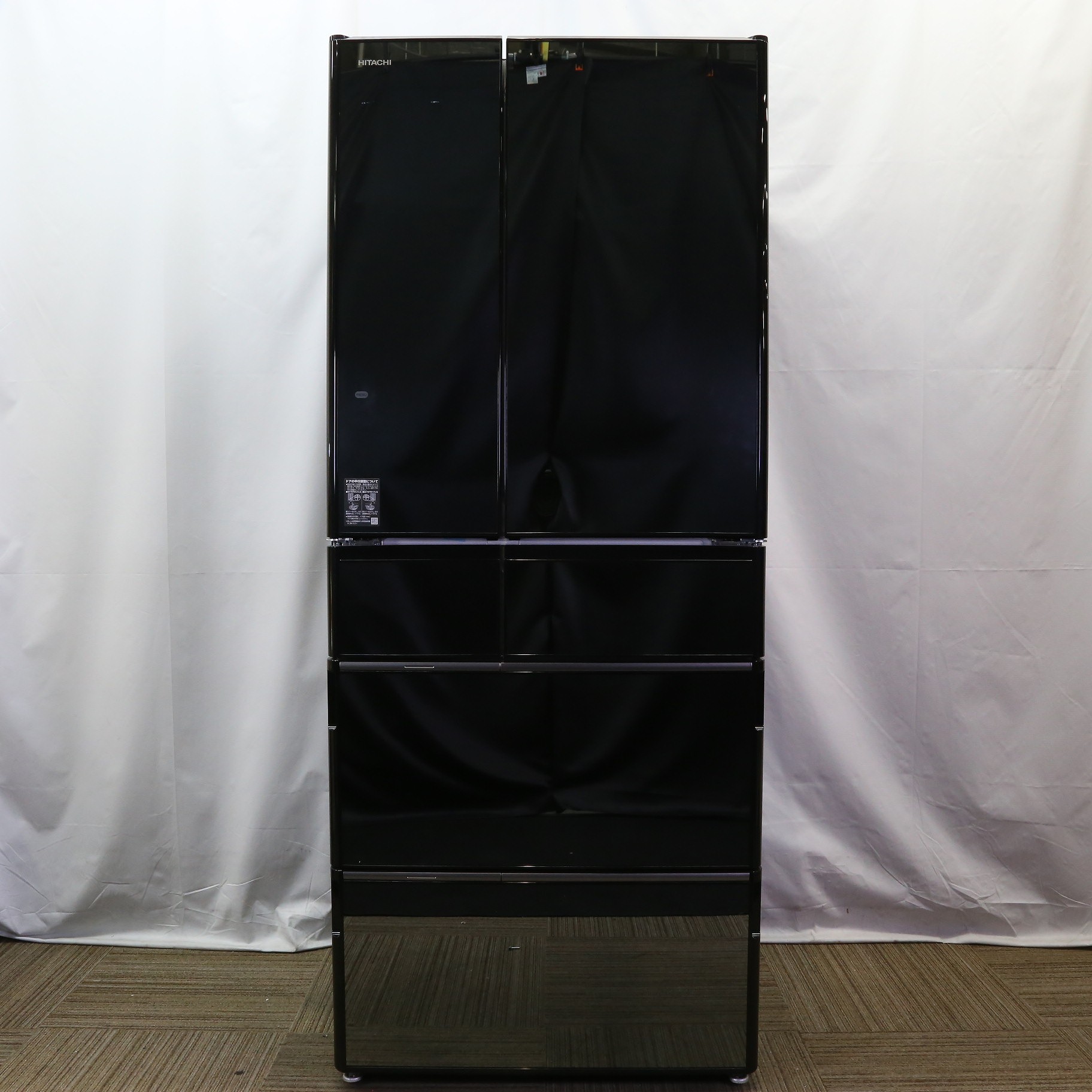 中古】〔展示品〕 冷蔵庫 真空チルド WXCタイプ クリスタルミラー R