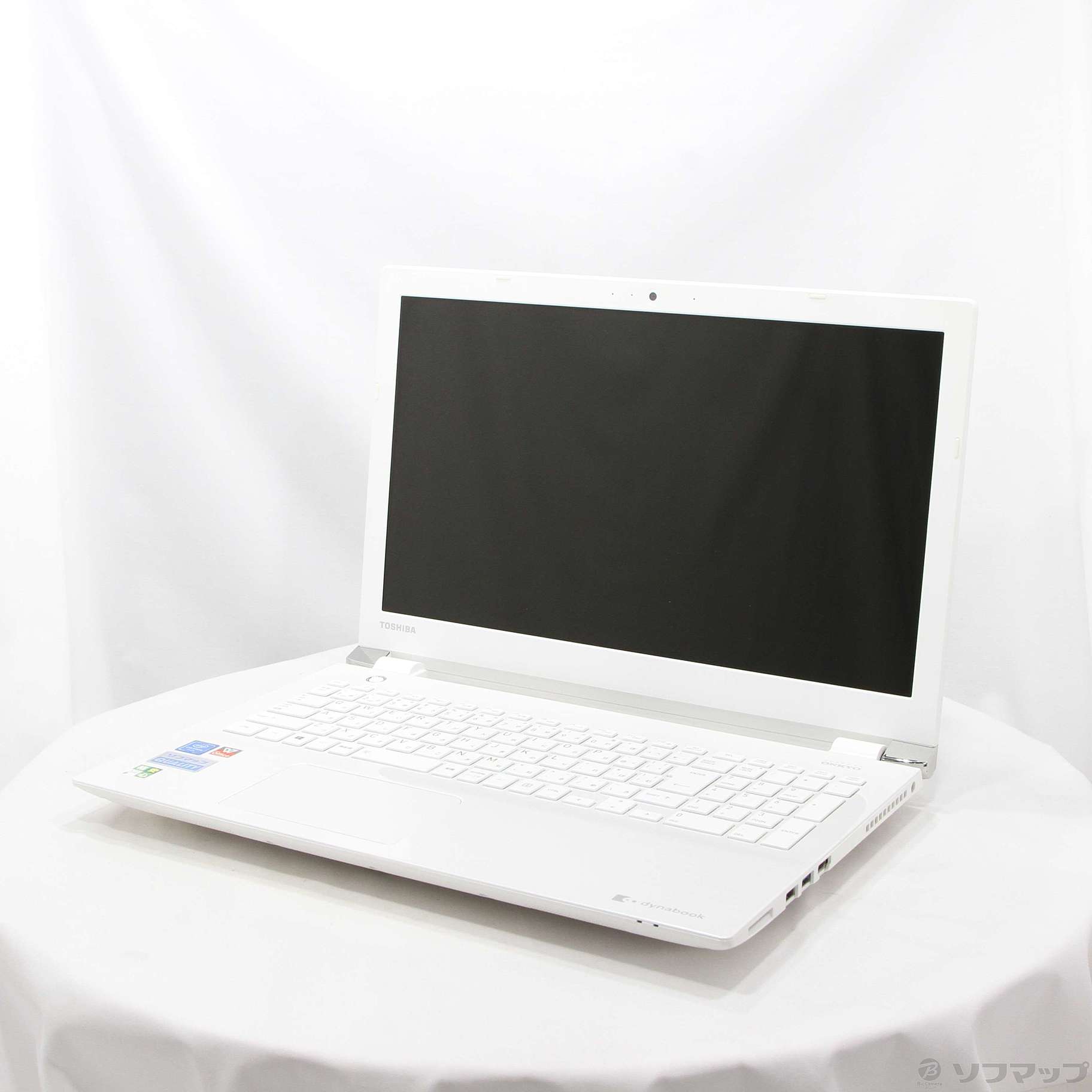 格安安心パソコン dynabook T45／BW PT45BWP-SJA2 リュクスホワイト 〔Windows 10〕