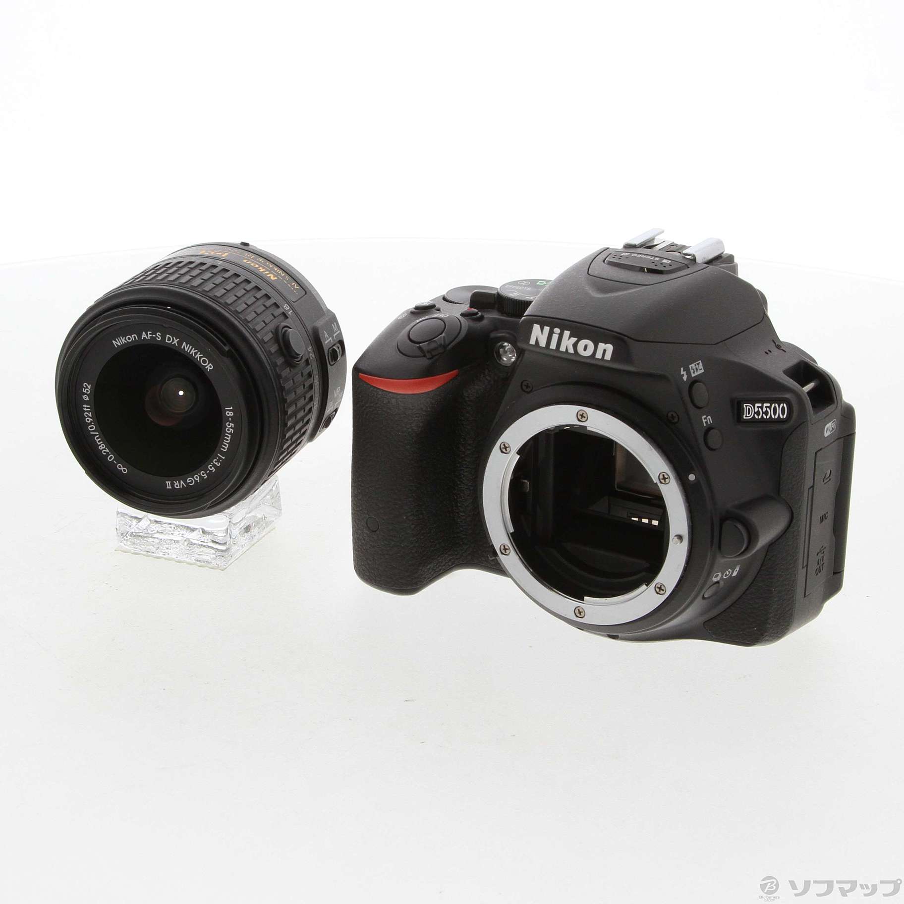 豊富なセール Nikon D5500 18-55 VR2 レンズキット RED WZIt5