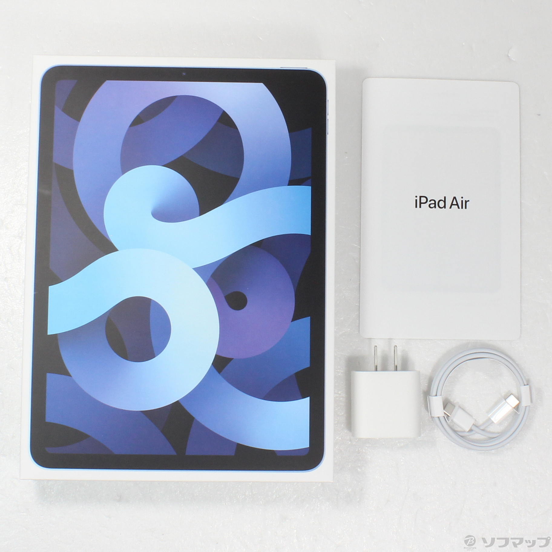 新品限定SALEiPad Air 4 64GB スカイブルー　Apple Pencil、カバー付 iPadアクセサリー