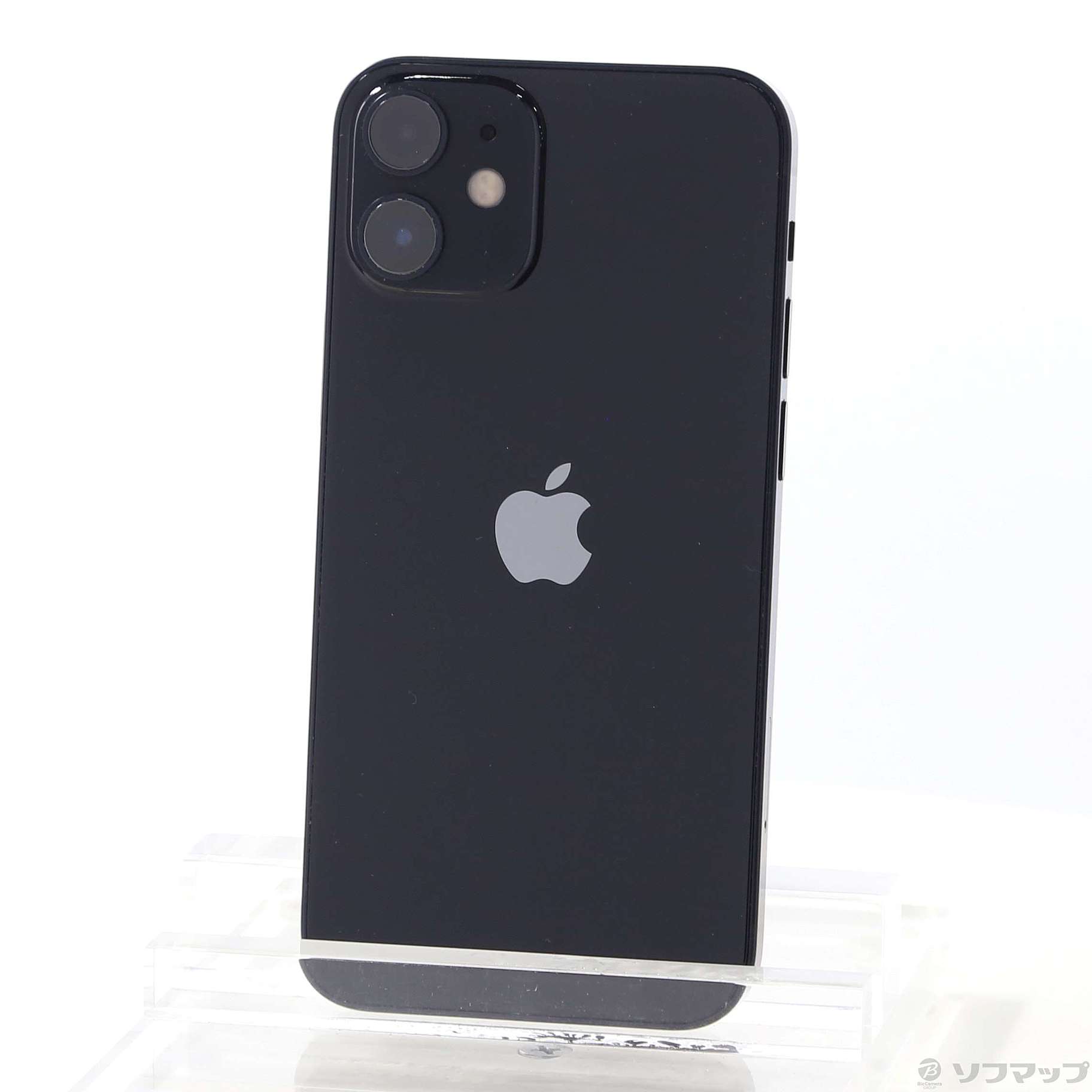 中古】iPhone12 mini 64GB ブラック MGA03J／A SIMフリー 