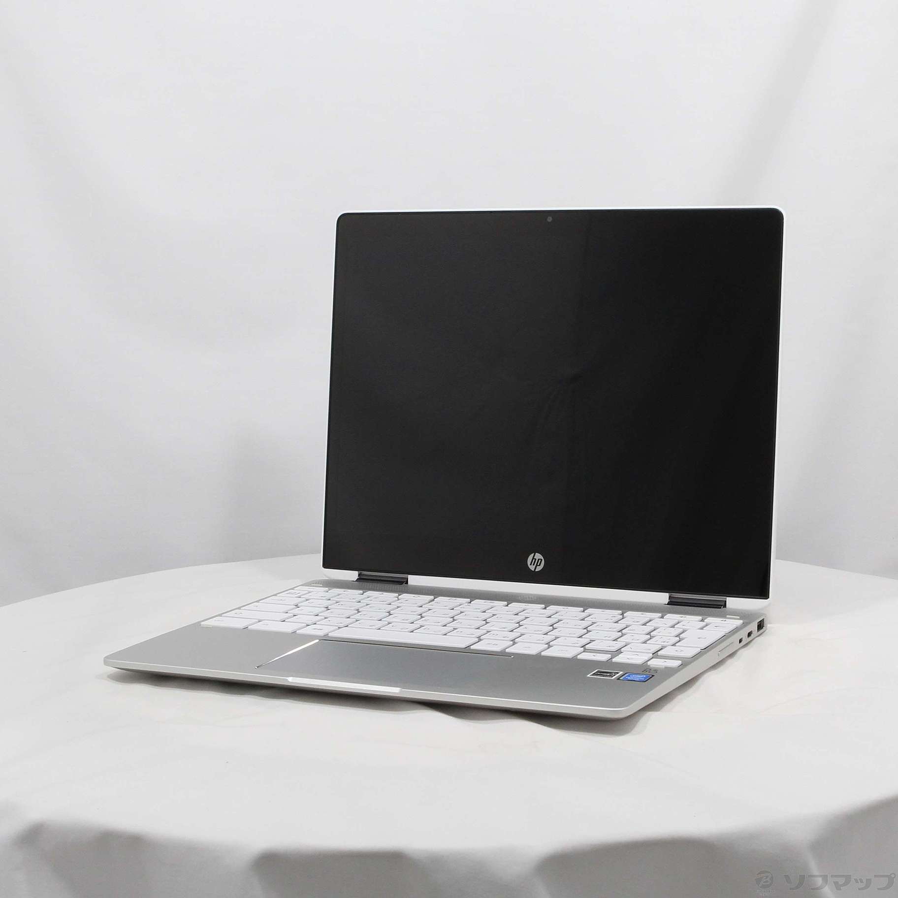 HP Chromebook x360 12b-ca0002TU 8MD65PA-AAAA セラミックホワイト&ナチュラルシルバー ［Pentium  Silver N5000 (1.1GHz)／4GB／eMMC64GB／12インチワイド］