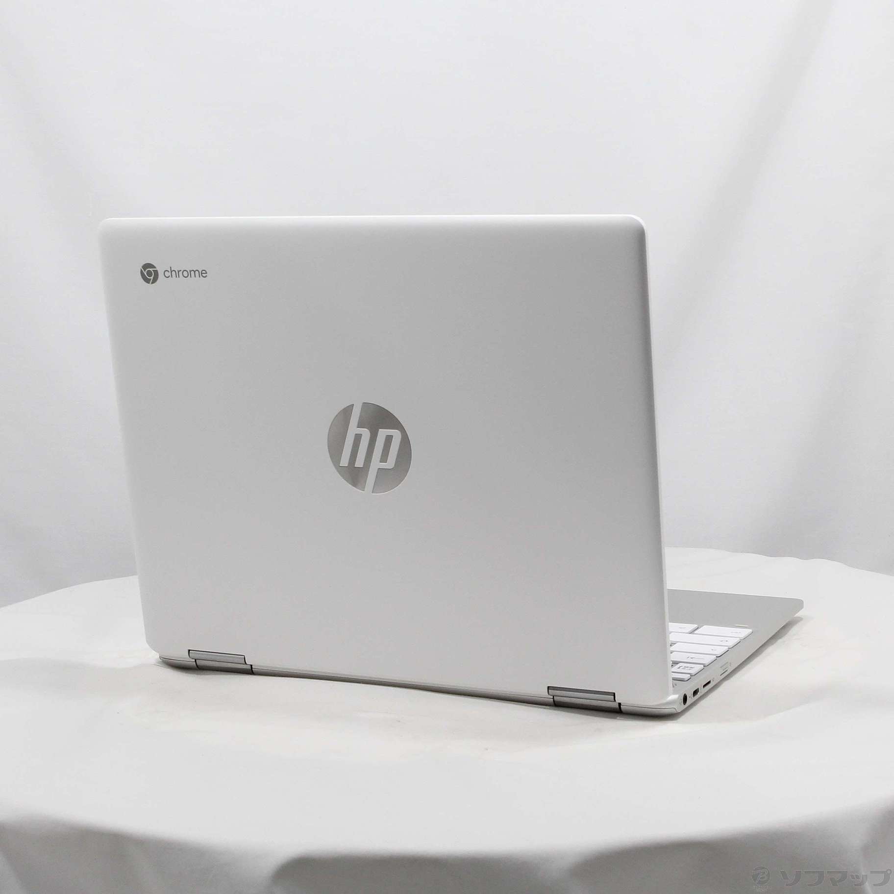HP Chromebook x360 12b-ca0002TU 8MD65PA-AAAA セラミックホワイト&ナチュラルシルバー ［Pentium  Silver N5000 (1.1GHz)／4GB／eMMC64GB／12インチワイド］