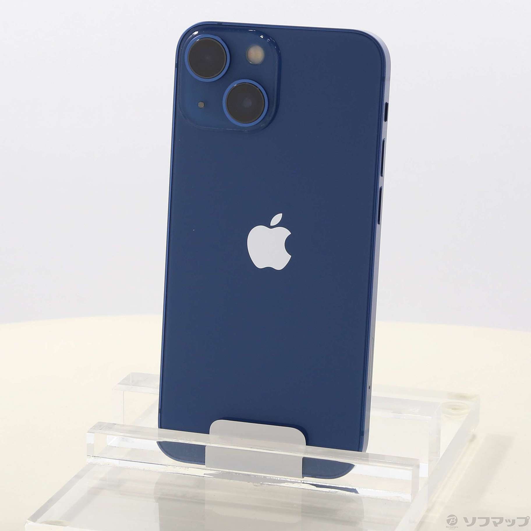 (中古)Apple iPhone13 mini 128GB ブルー MLJH3J/A SIMフリー(381-ud)