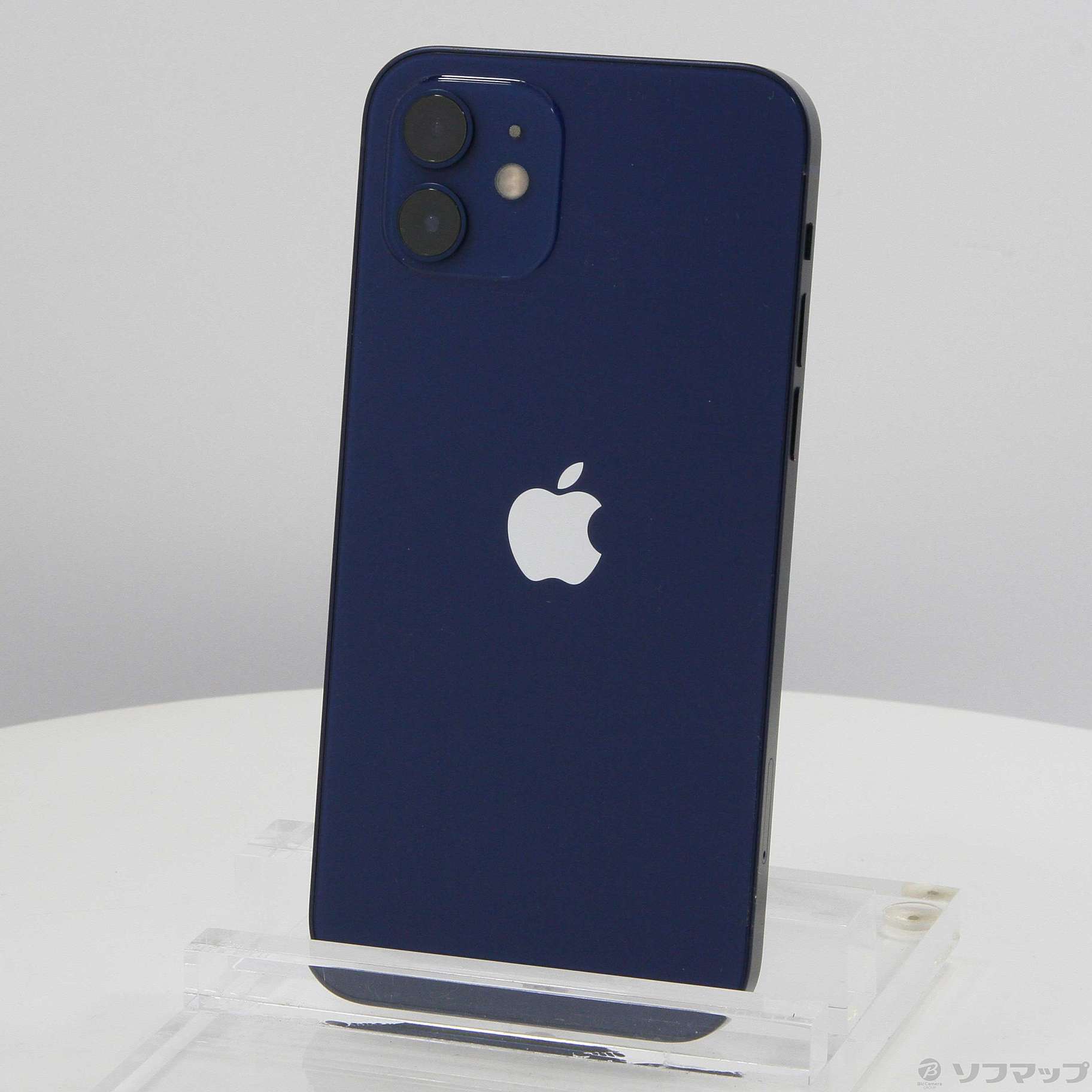 中古】iPhone12 64GB ブルー MGHR3J／A SIMフリー [2133046118700