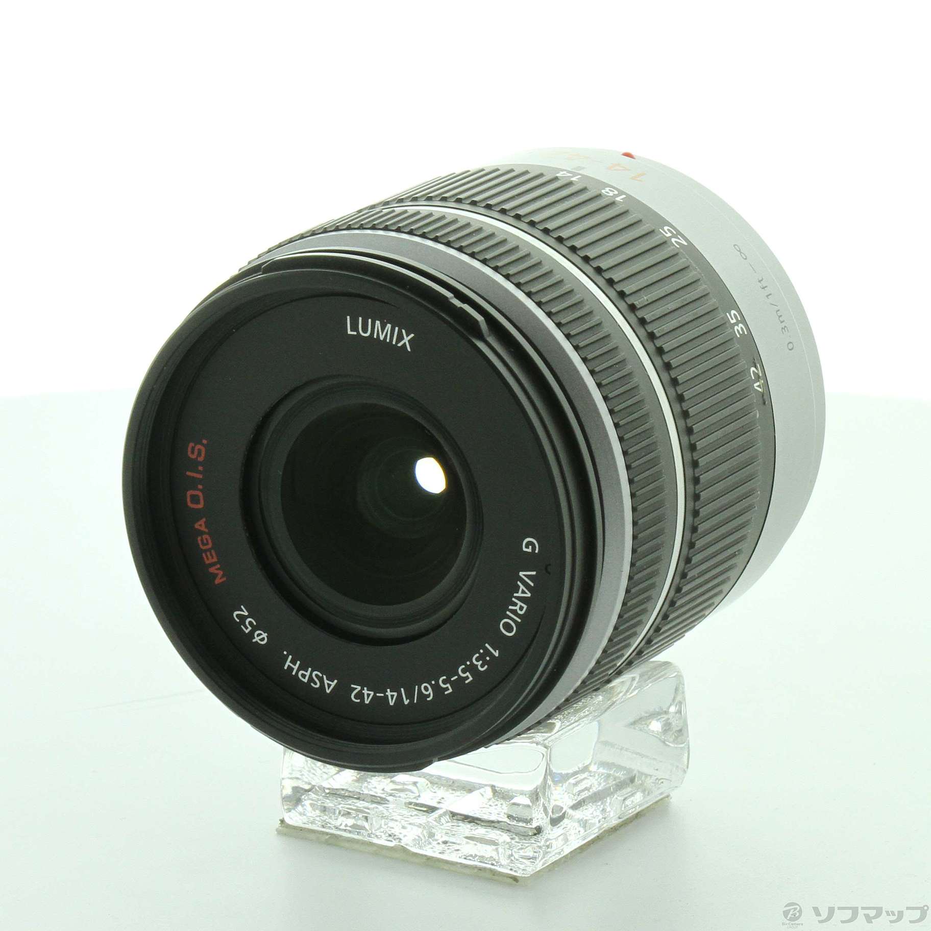 中古】LUMIX G Vario 14-42mm F3.5-5.6 (H-FS014042) (μ4／3