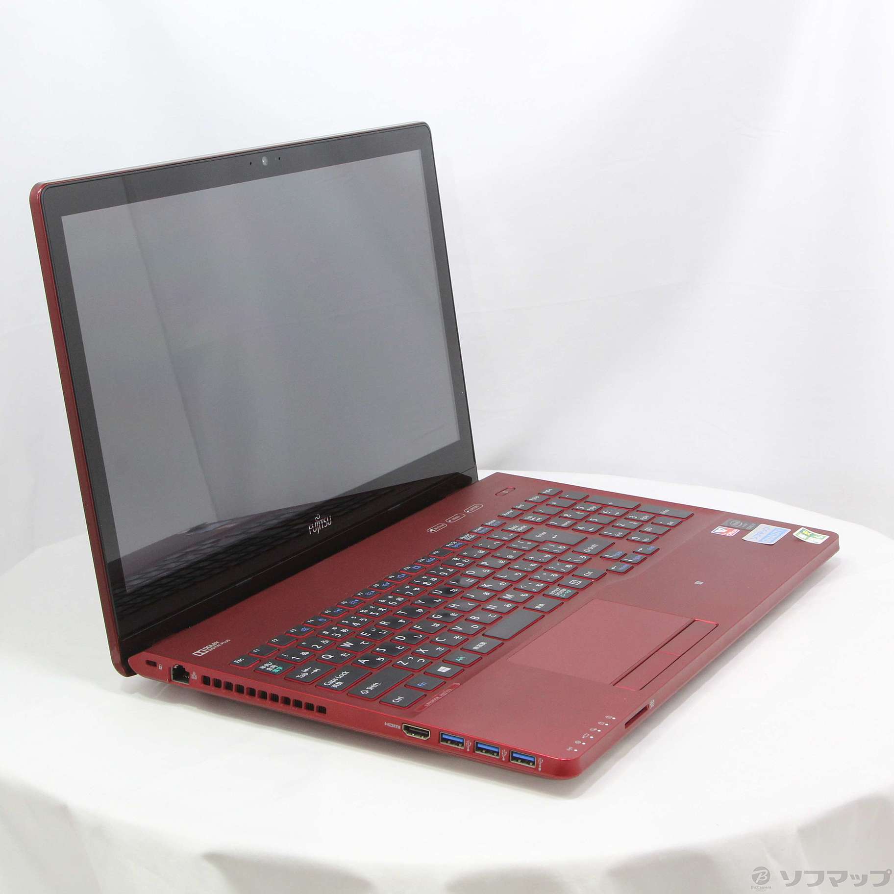 中古】格安安心パソコン LIFEBOOK AH77／U FMVA77URKS ガーネットレッド [2133046130726] -  リコレ！|ビックカメラグループ ソフマップの中古通販サイト