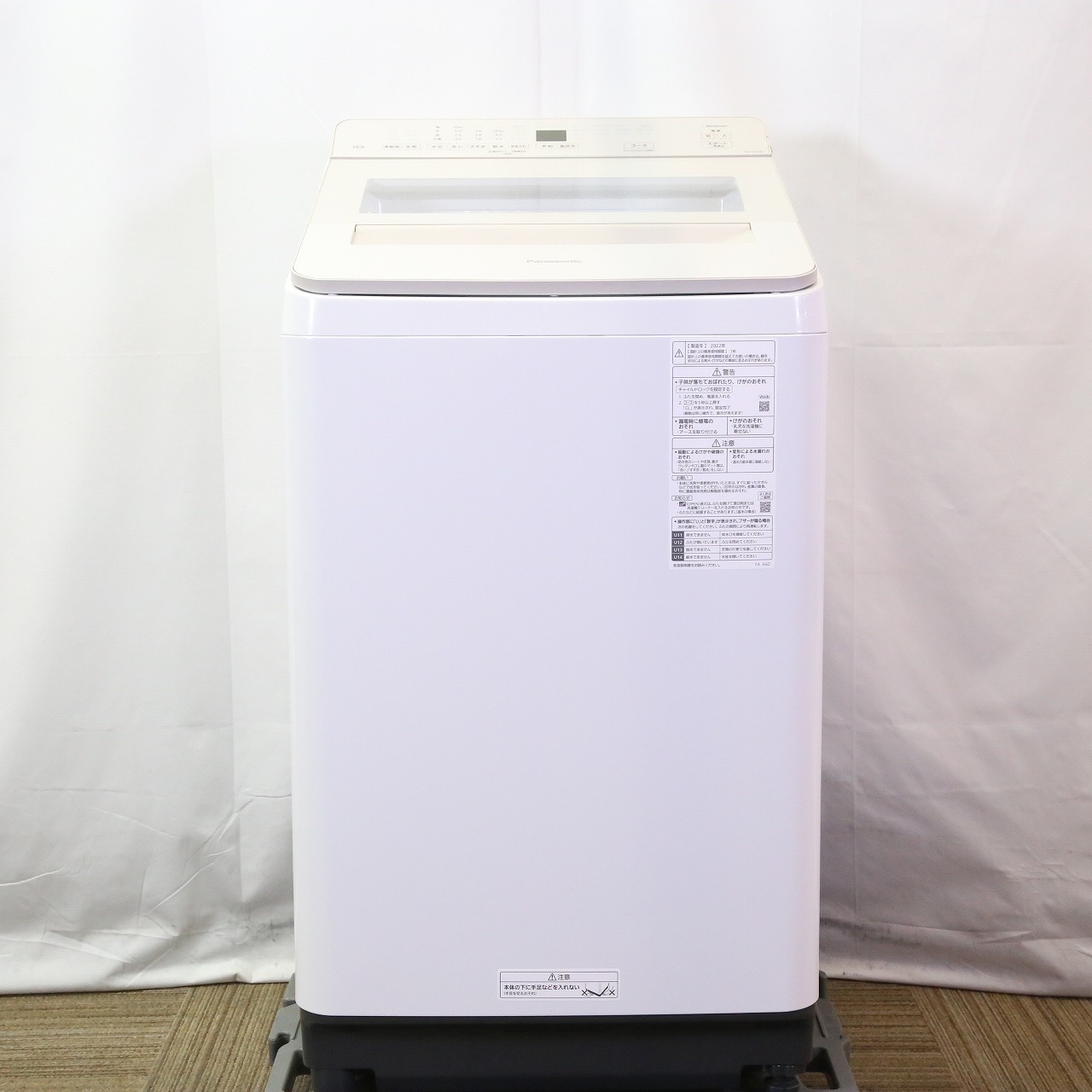 中古】〔中古品〕 全自動洗濯機 FAシリーズ シャンパン NA-FA10K1-N 