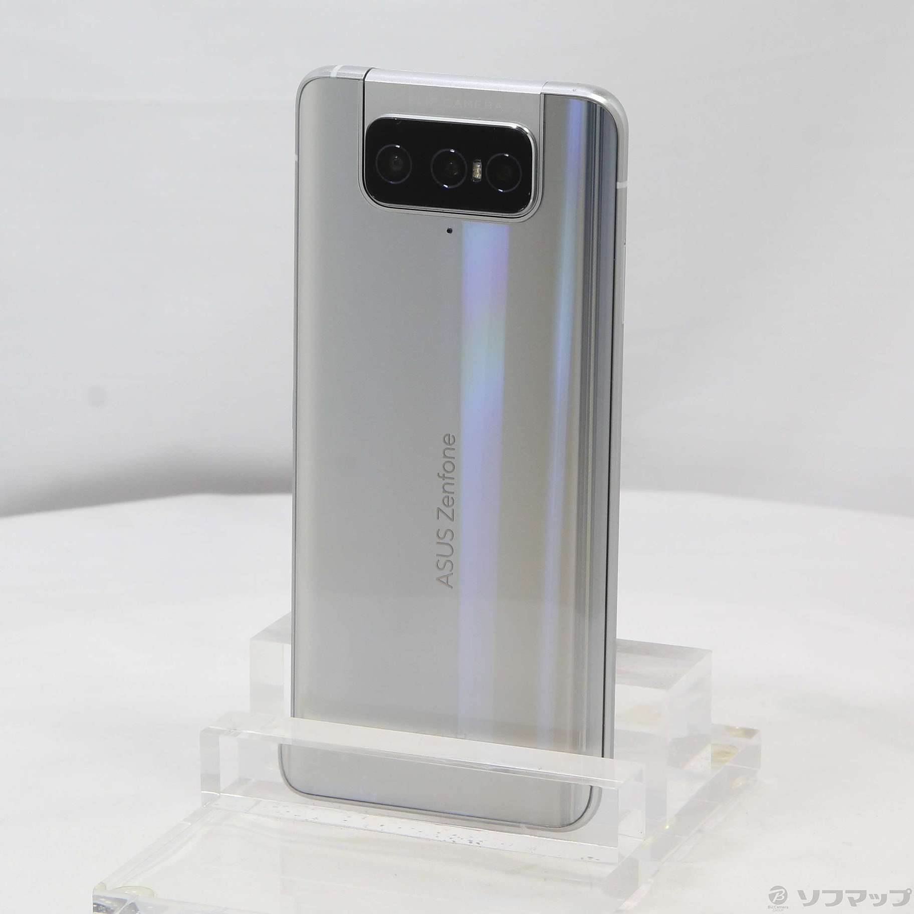 Zenfone 8 Flip 128GB グレイシアシルバー ZS672KS-SL128S8 SIMフリー