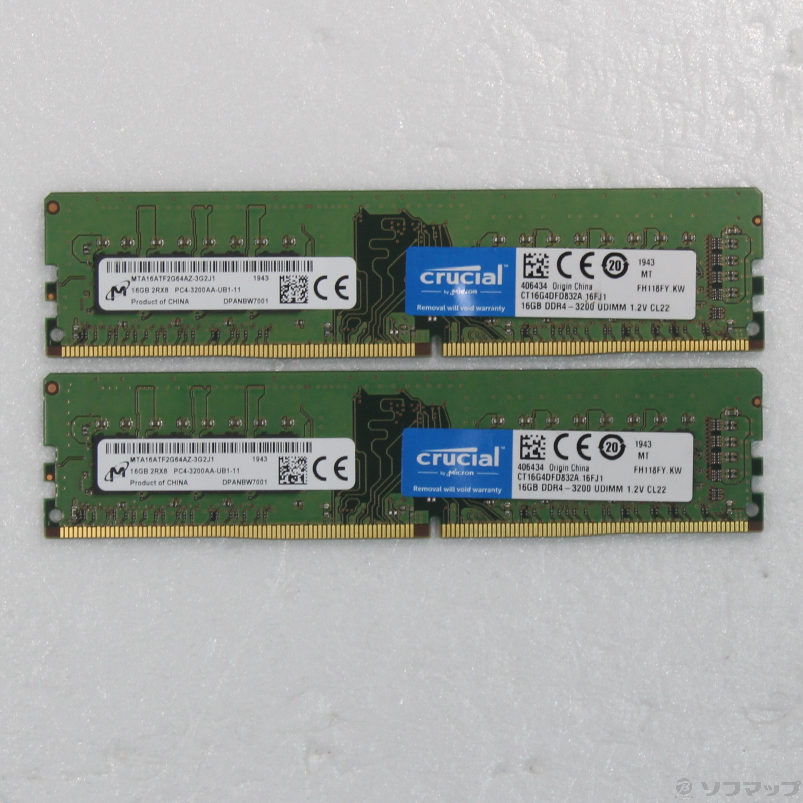 PC/タブレット新品DDR4-3200 32GB(16GB×2枚)