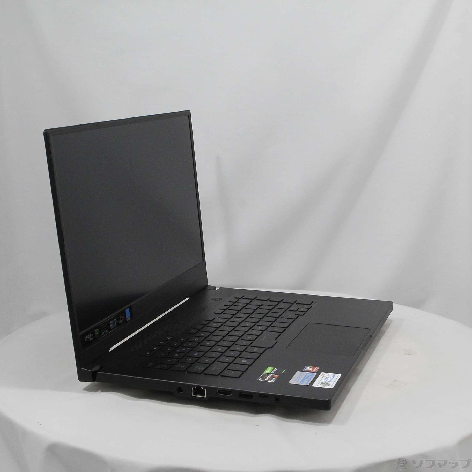 中古】ROG Zephyrus G15 GA502IV GA502IV-R7R2060 ブラック 〔Windows