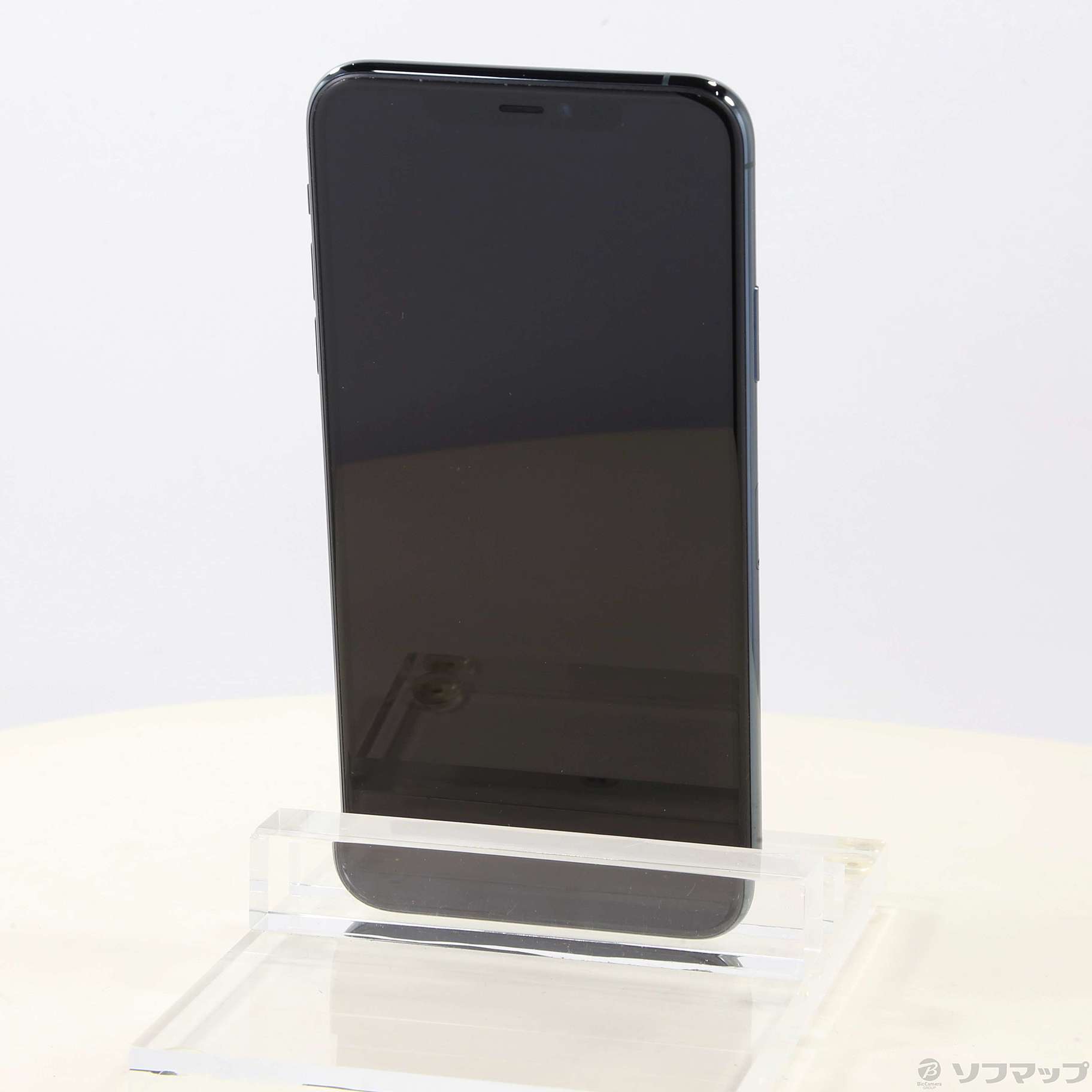 中古】iPhone11 Pro Max 256GB ミッドナイトグリーン MWHM2J／A SIM