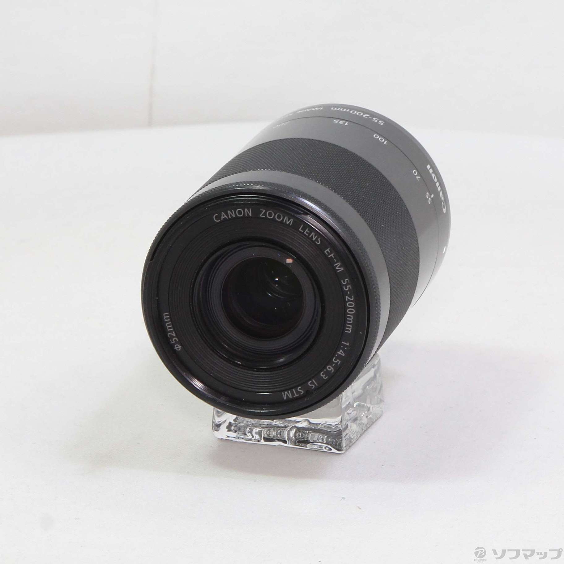 中古】〔展示品〕 EF-M 55-200mm F4.5-6.3 IS STM グラファイト