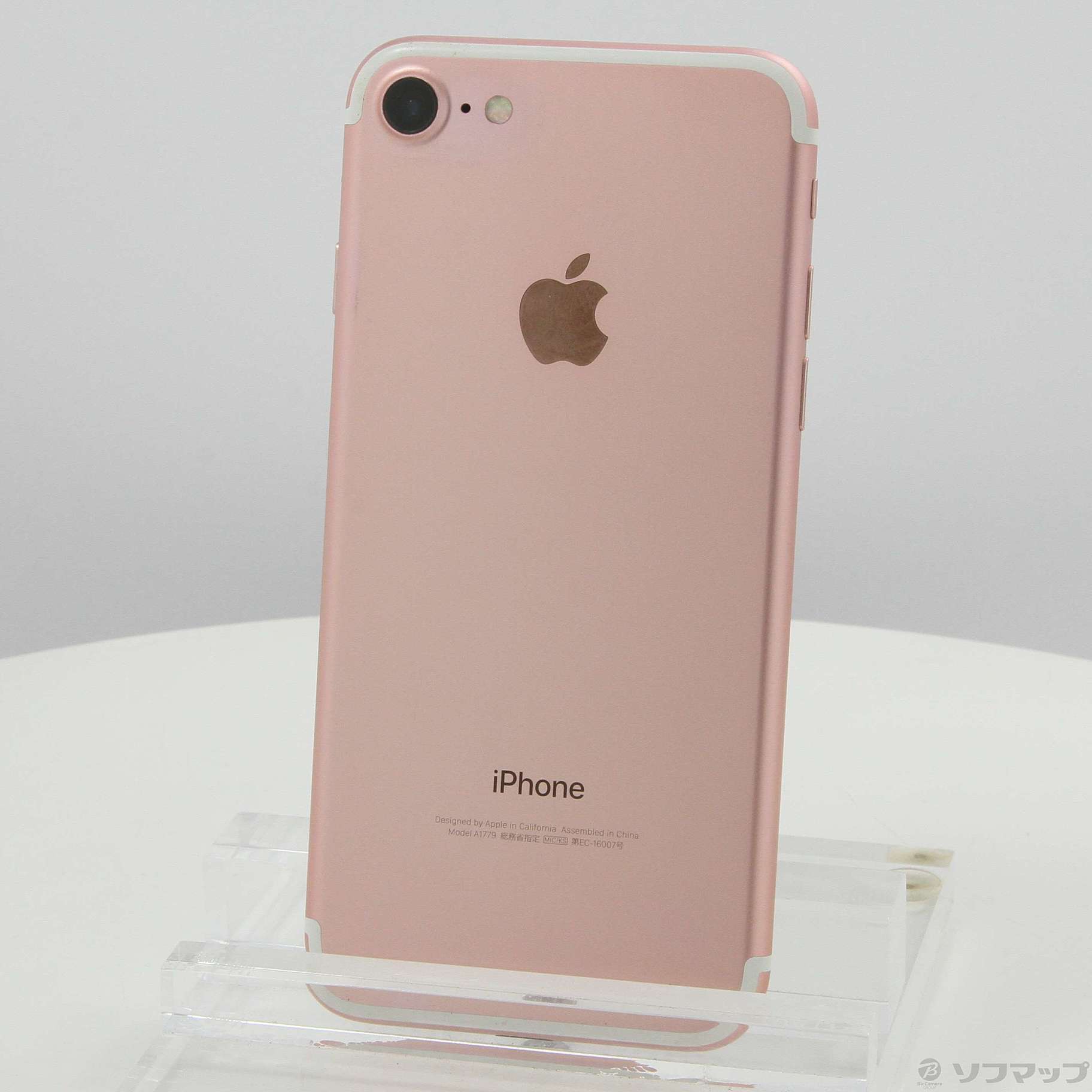 中古】iPhone7 32GB ローズゴールド MNCJ2J／A SIMフリー