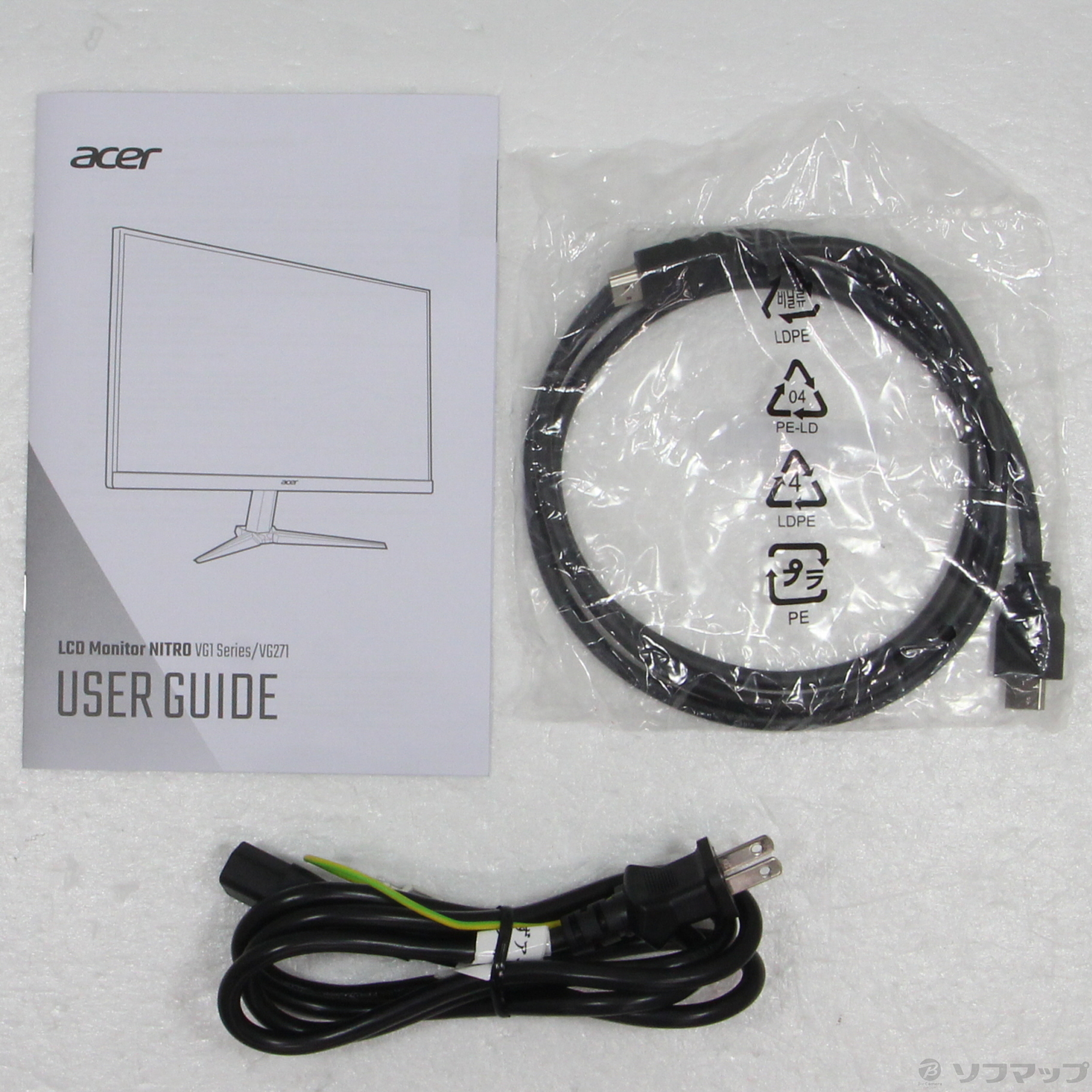 【中古】〔展示品〕 VG271Sbmiipx [2133046152131] - リコレ！|ソフマップの中古通販サイト