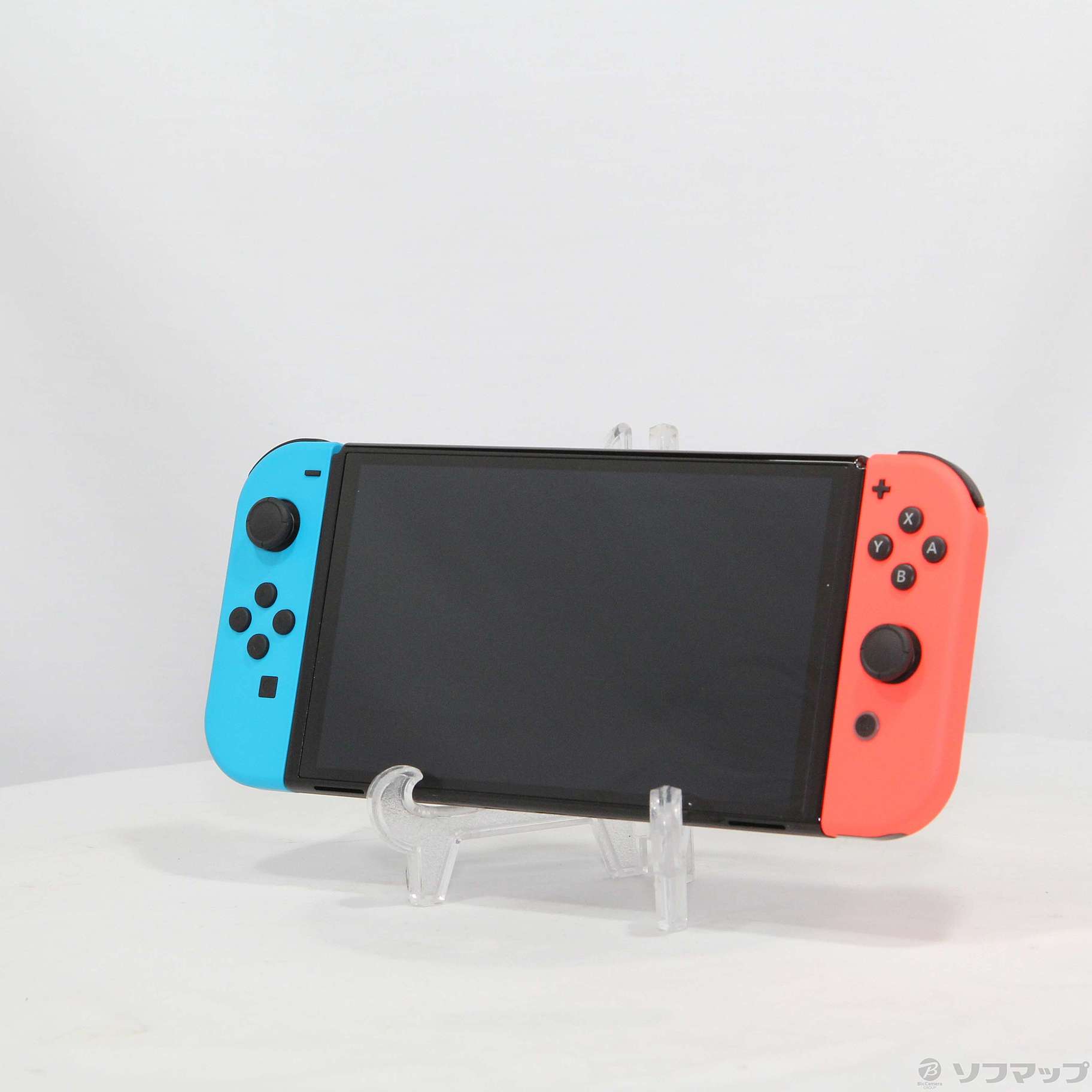 中古】Nintendo Switch 有機ELモデル Joy-Con(L) ネオンブルー／(R ...