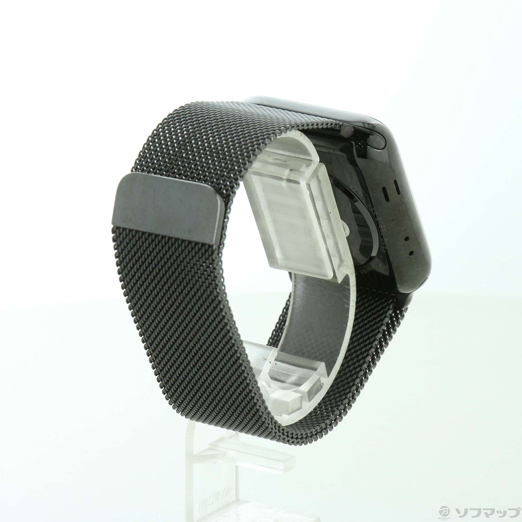 Apple Watch Series 2 42mm スペースブラックステンレススチールケース スペースブラックミラネーゼループ