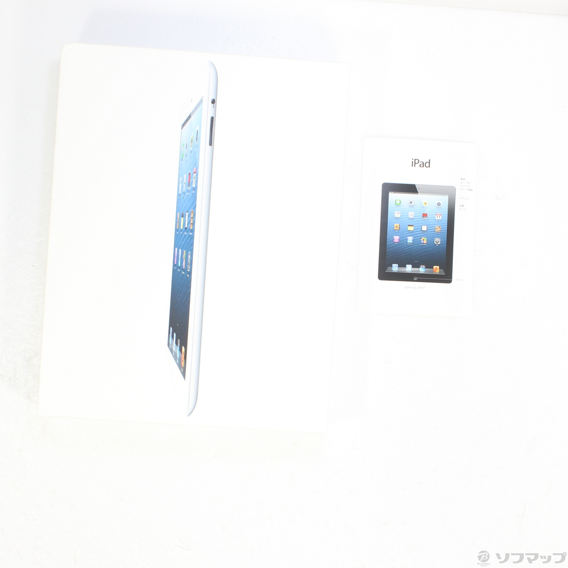 中古】iPad 第4世代 64GB ホワイト MD515J／A Wi-Fi [2133046162314