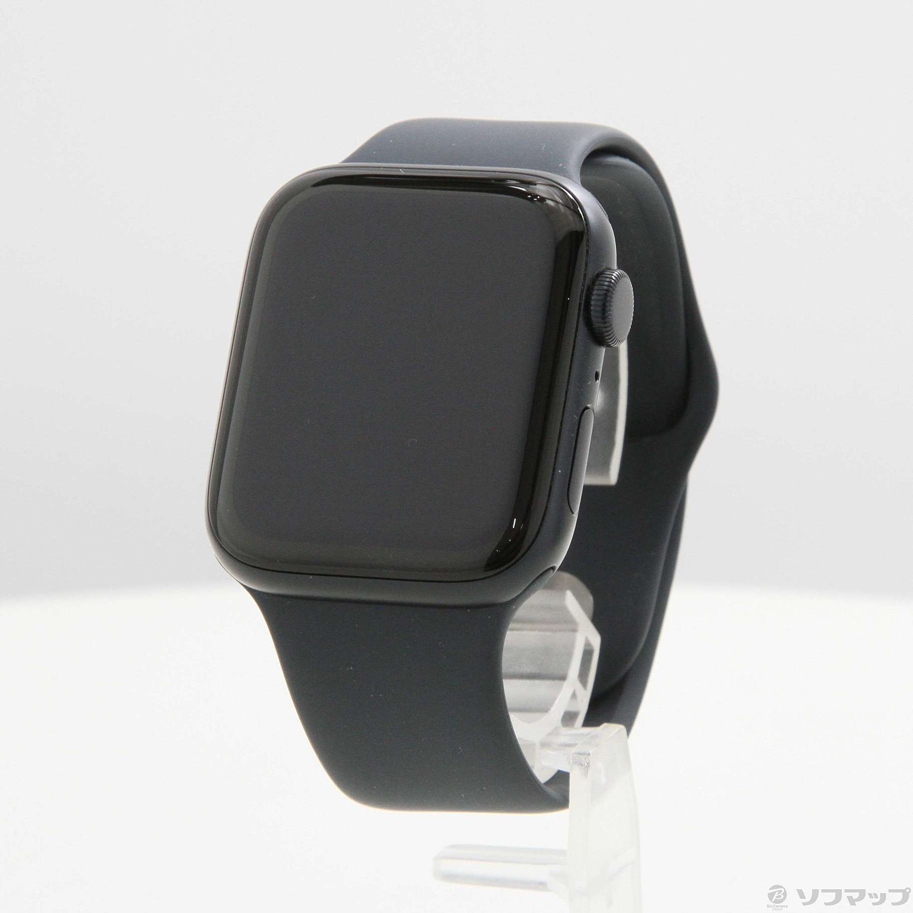 Apple Watch SE 第2世代 GPS 44mm ミッドナイトアルミニウムケース ミッドナイトスポーツバンド