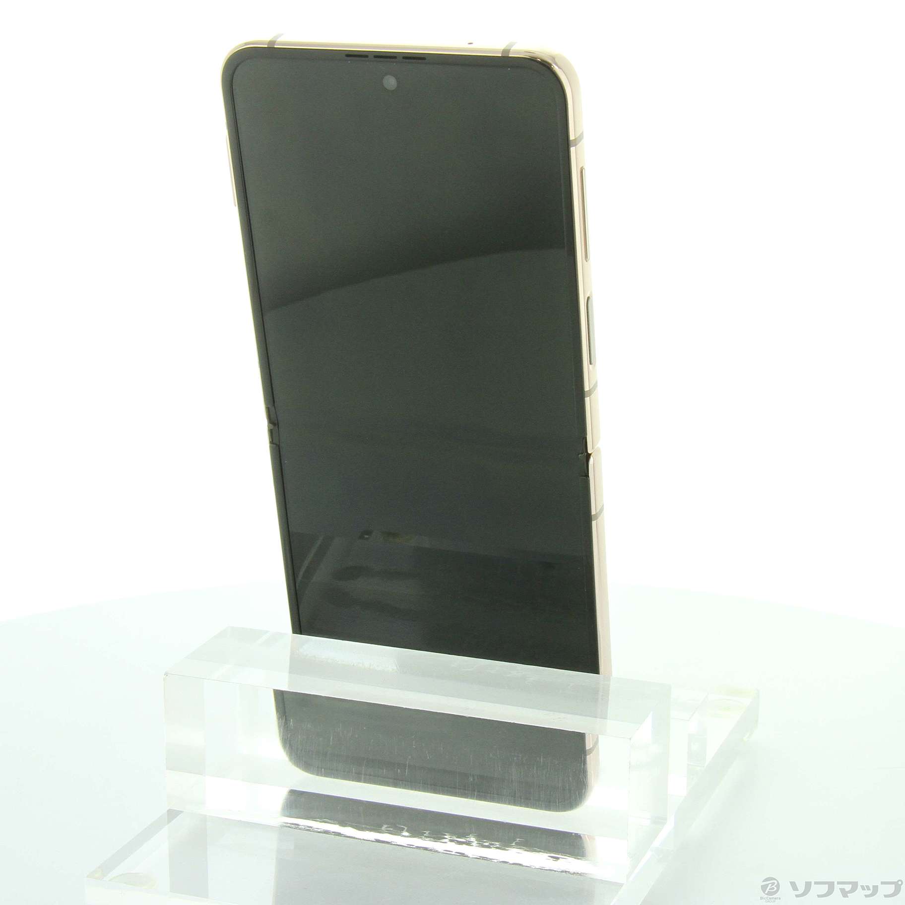 中古】Galaxy Z Flip4 128GB ピンクゴールド SC-54C docomoロック解除
