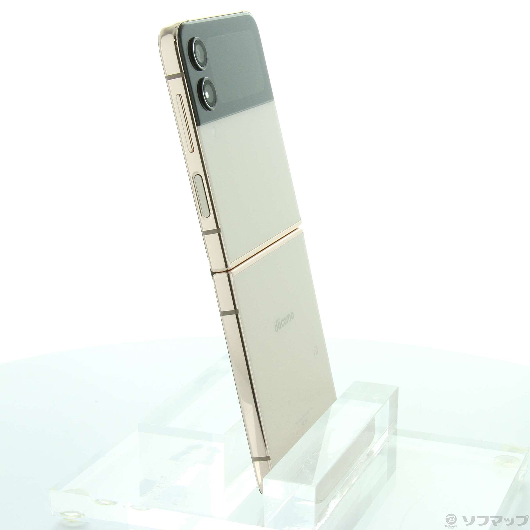 中古】Galaxy Z Flip4 128GB ピンクゴールド SC-54C docomoロック解除