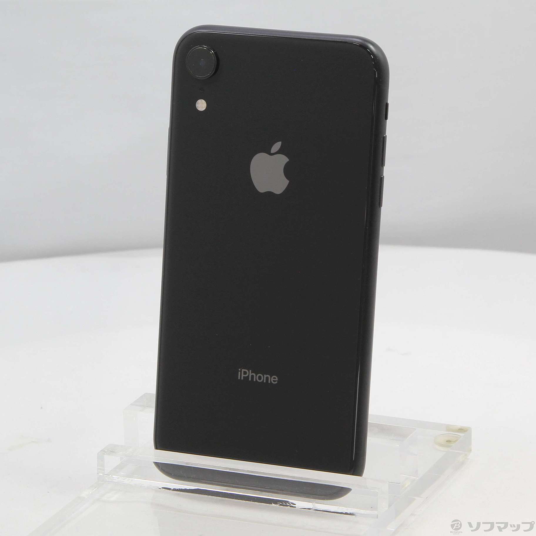 中古】iPhoneXR 256GB ブラック MT0V2J／A SIMフリー [2133046185405