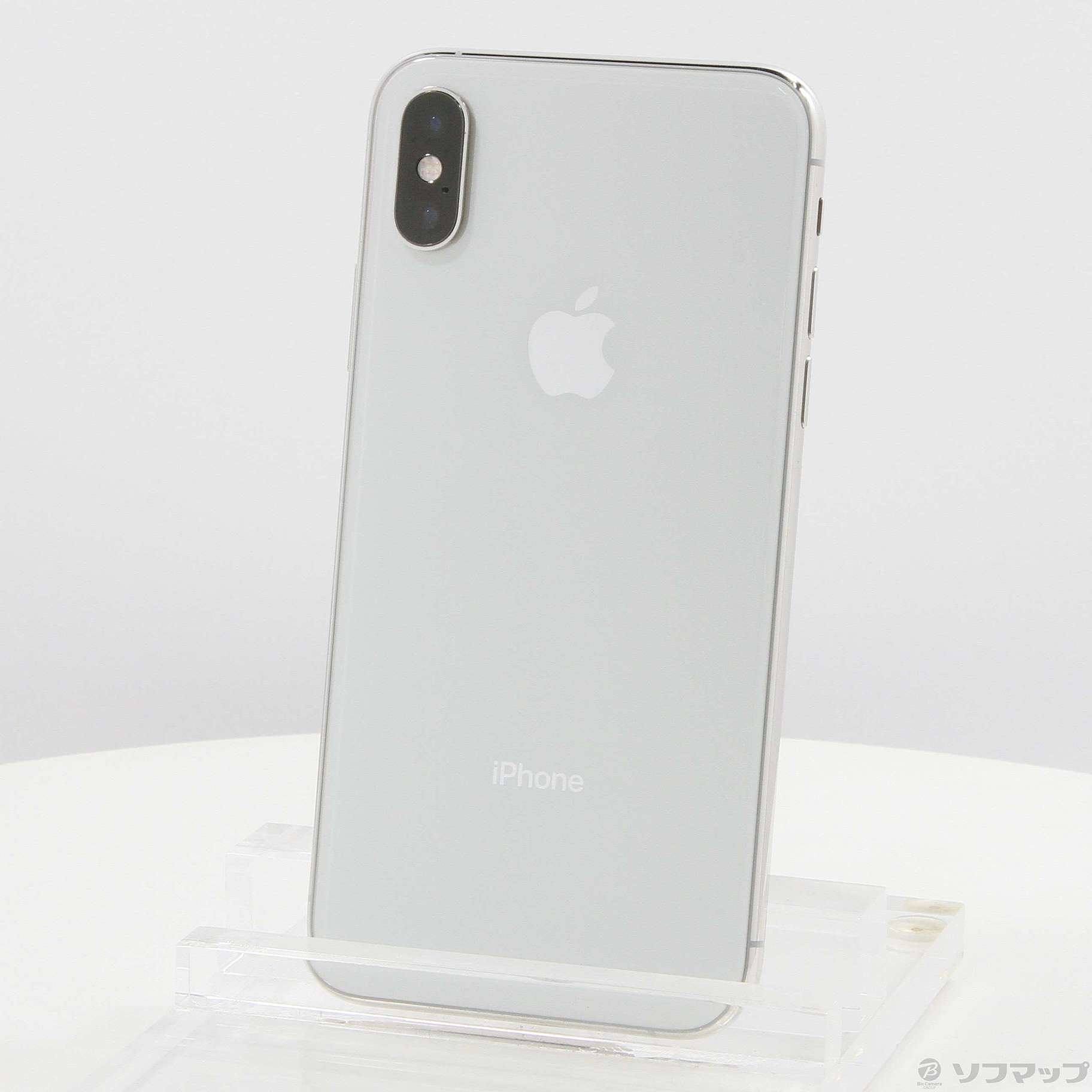 中古】iPhoneXS 256GB シルバー MTE12J／A SIMフリー [2133046203796