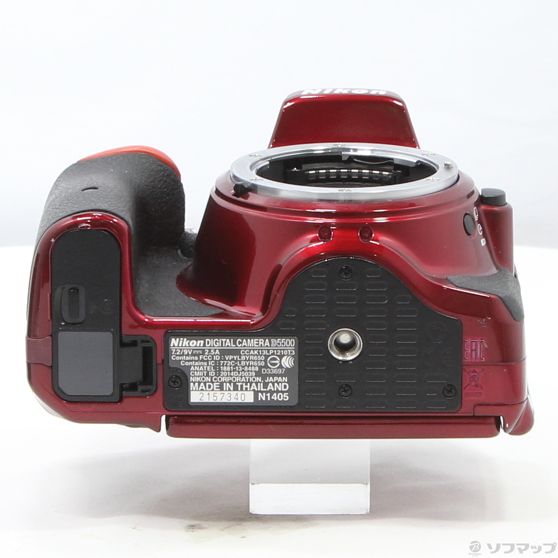 Nikon D5500 18-55 VR II レンズキット レット 赤