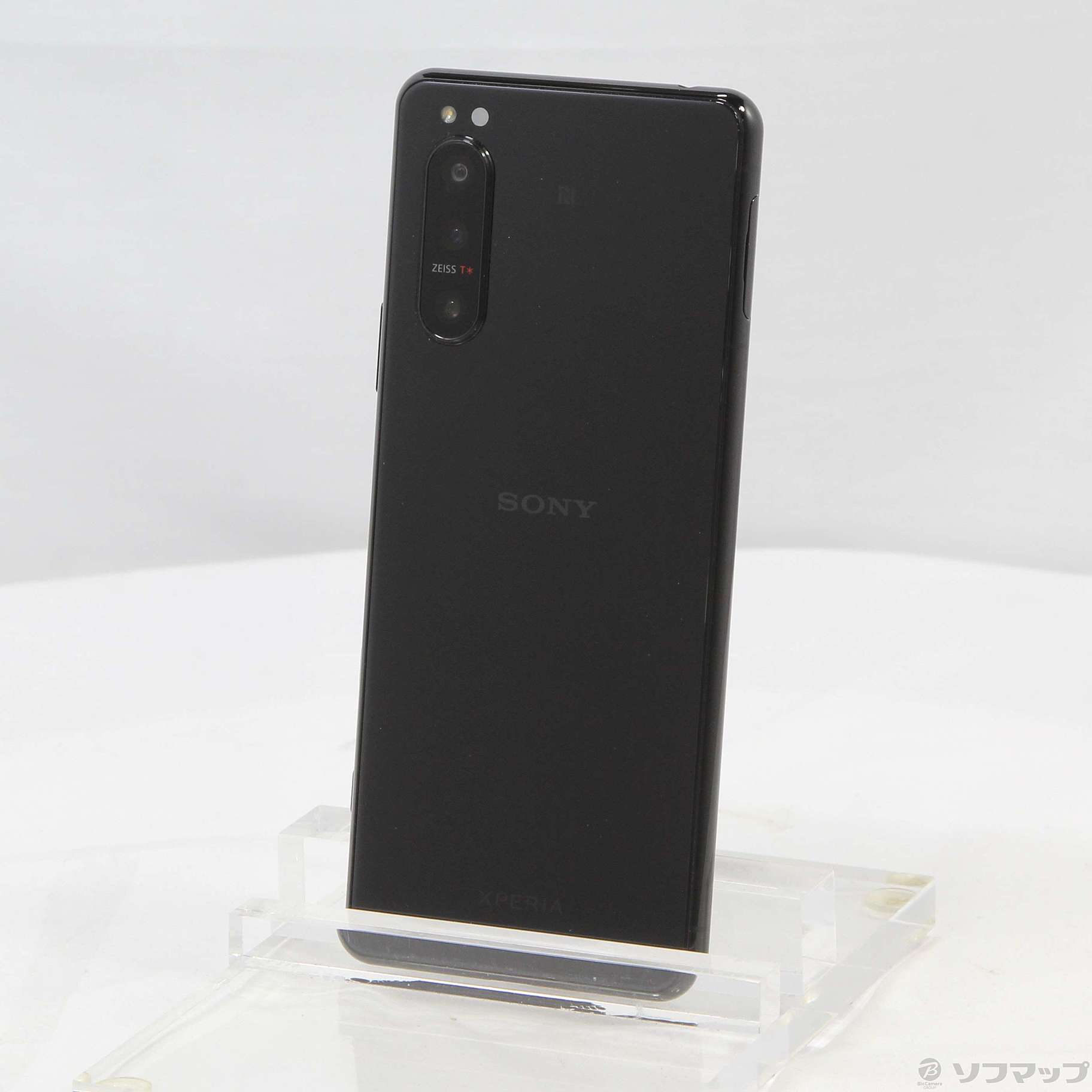 美品 Xperia 5 II SIMフリー XQ-AS42 Black 黒付属品は写真のものが