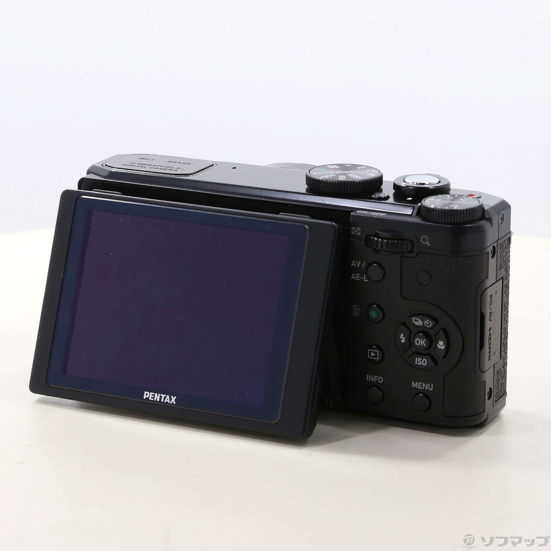 中古】PENTAX MX-1 クラシックブラック (1200万画素／4倍／SDXC
