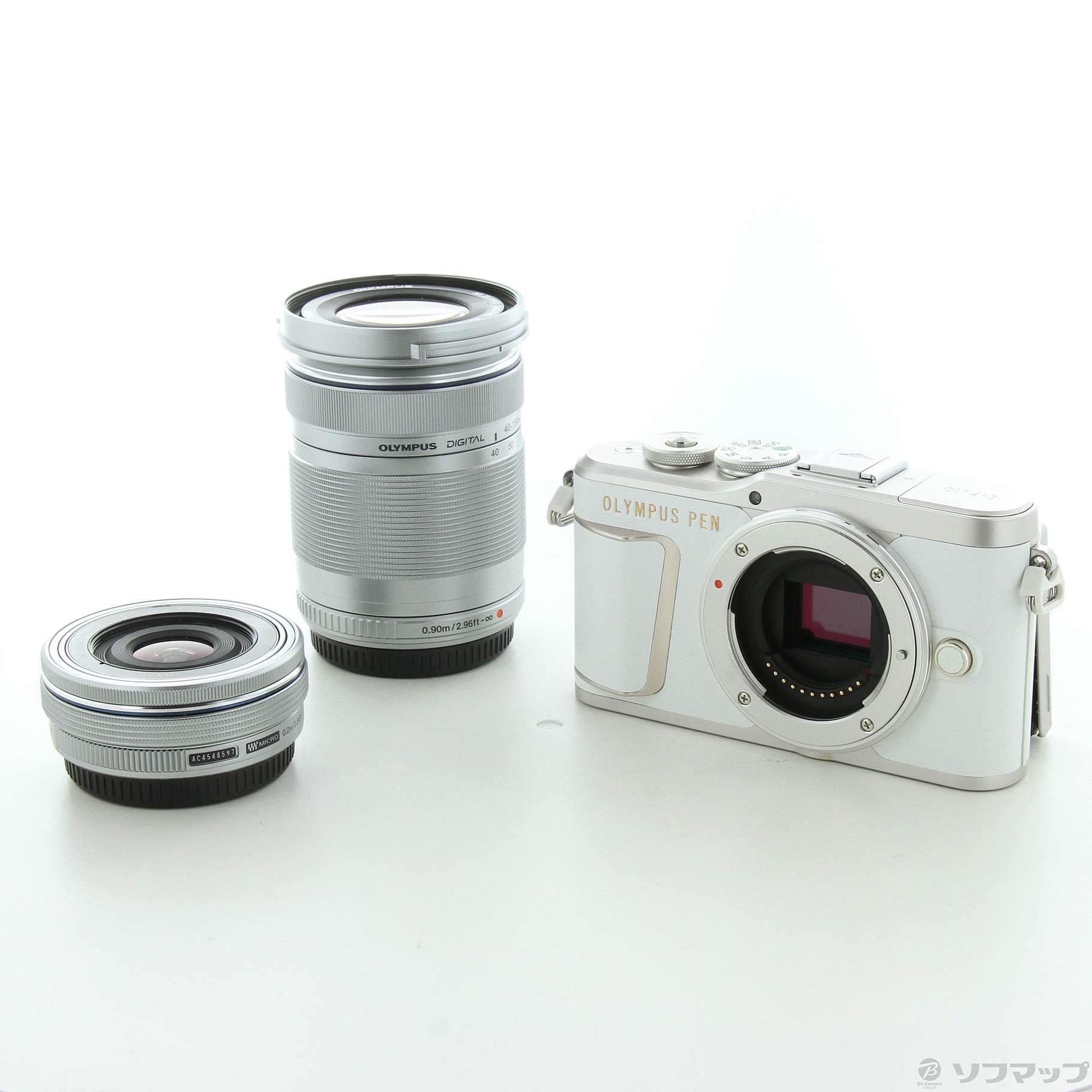 OLYMPUS E-PL10 EZ ダブルズームキット WHITE-