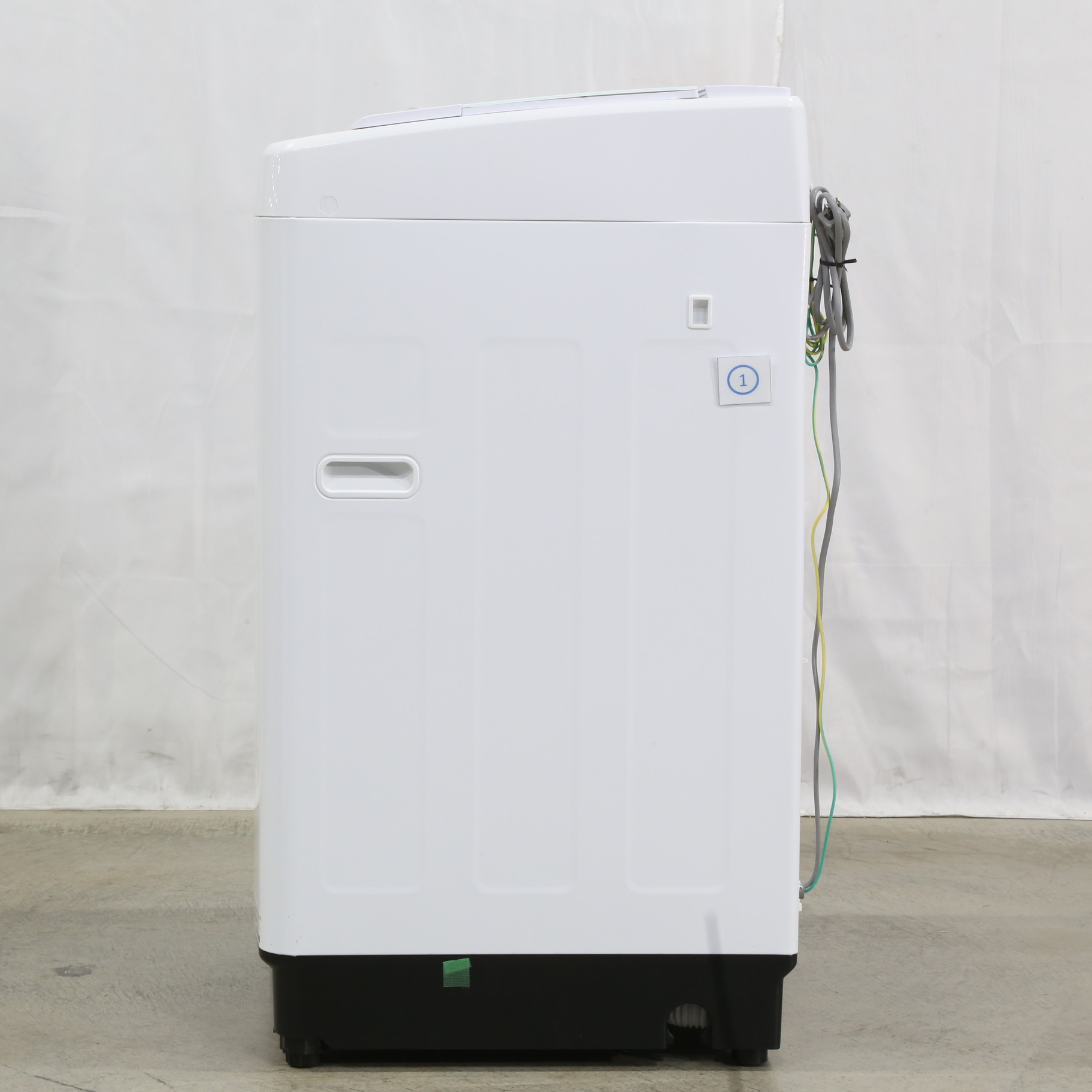中古】〔展示品〕 全自動洗濯機 HW-DG80B ［洗濯8.0kg ／簡易乾燥 