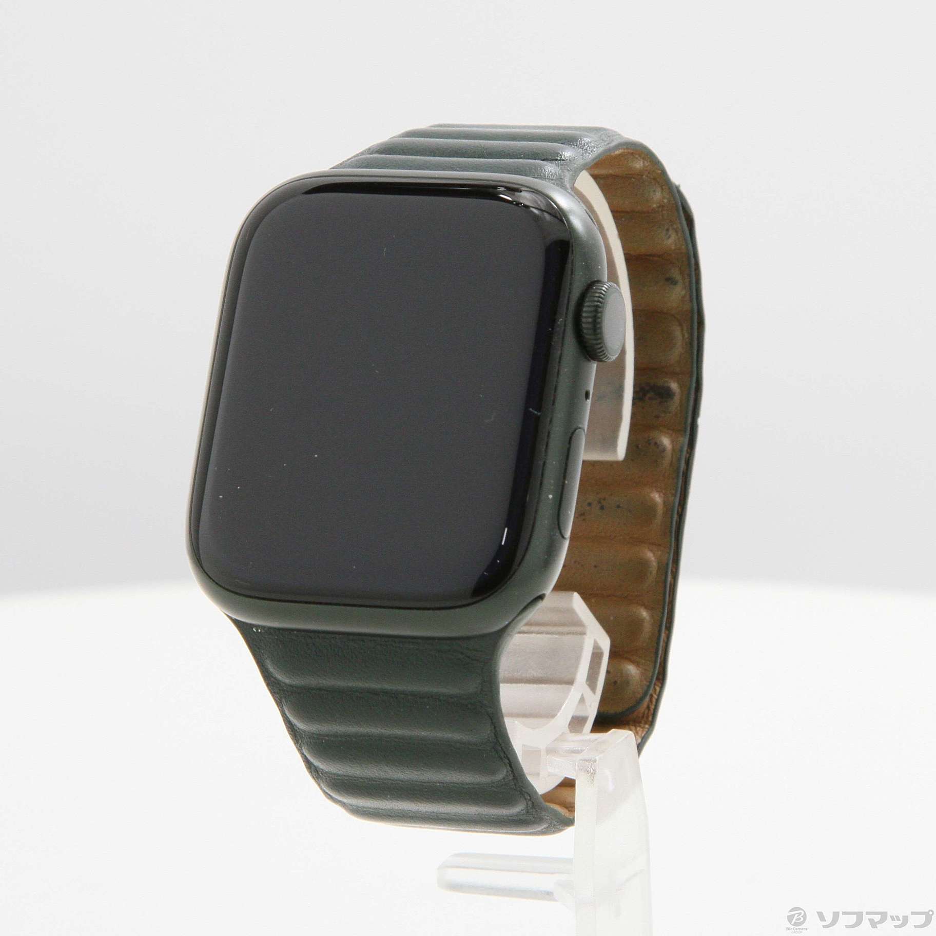 中古】Apple Watch Series 7 GPS 45mm グリーンアルミニウムケース 