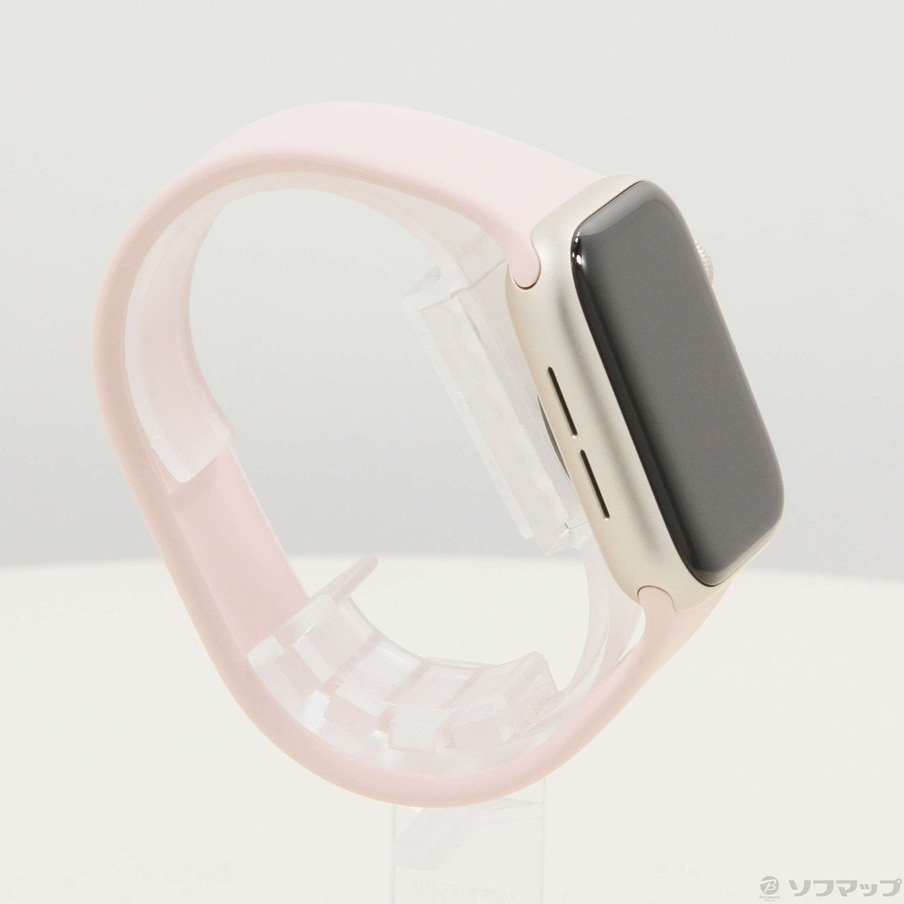アップルウォッチ ピンク 40mm ケース付き バンド Apple watch - 時計