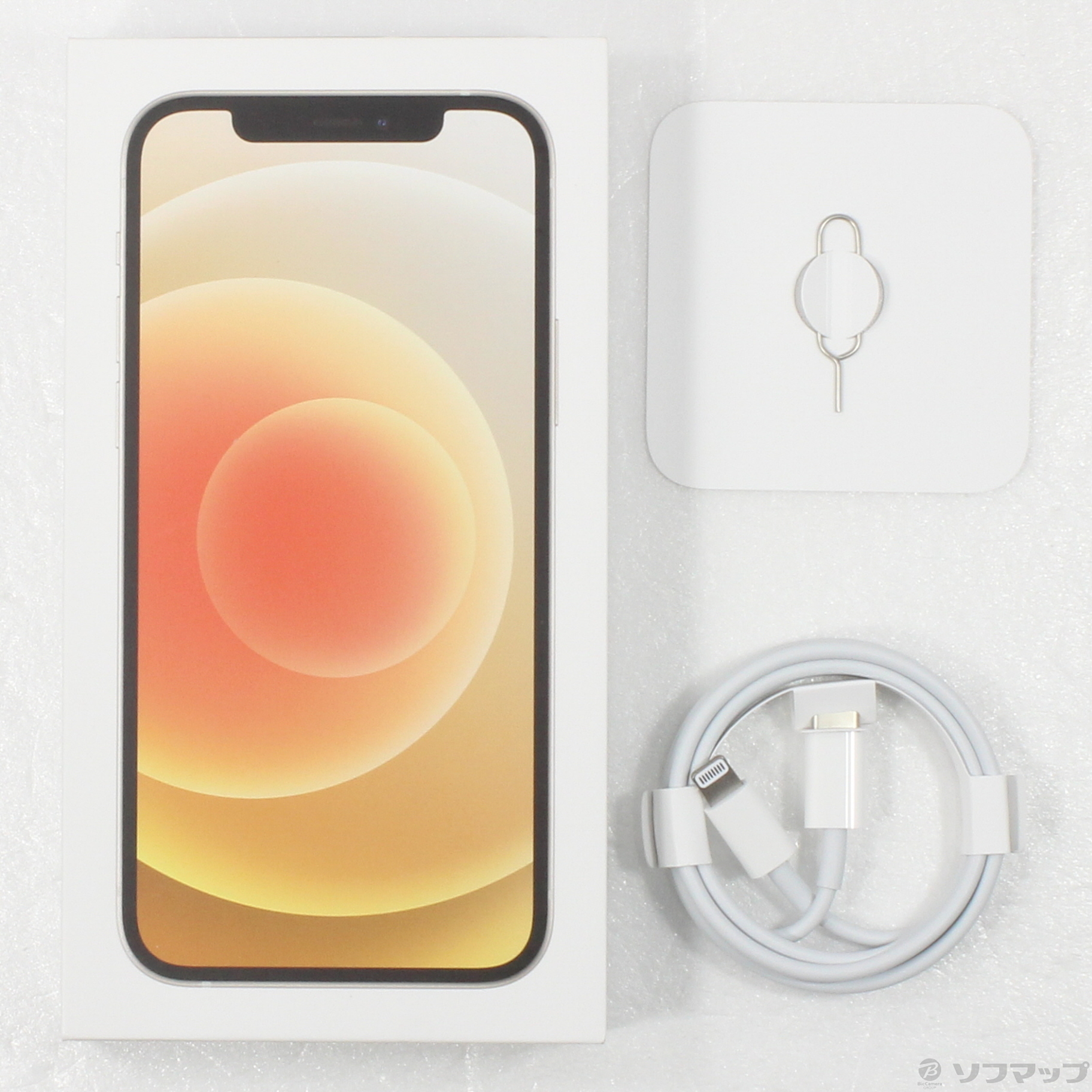 iPhone12 64GB  MGHP3J/A SIMフリー 未開封新品 中古】iPhone12 mini 64GB ホワイト MGA63J／A SIMフリー