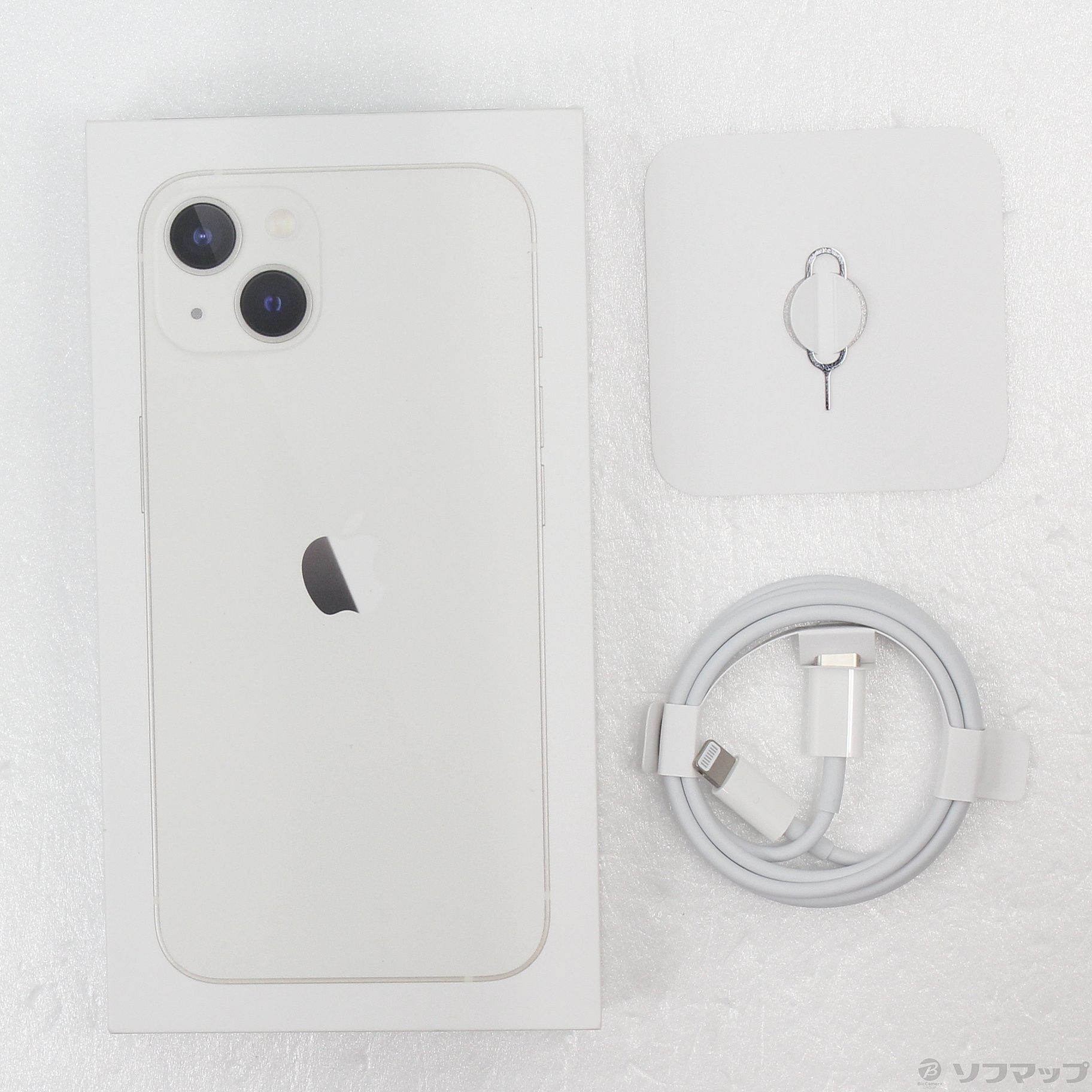 超綺麗な iPhone13 ‼️ SIMフリー❗️ライトニングケーブル付き 【SIM 