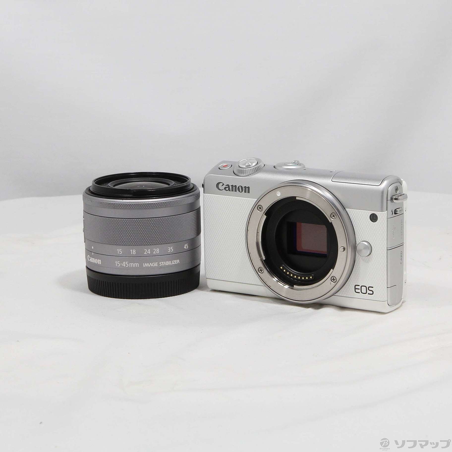 素敵でユニークな Canon EOS M100美品 稀少ホワイト billard-akademie