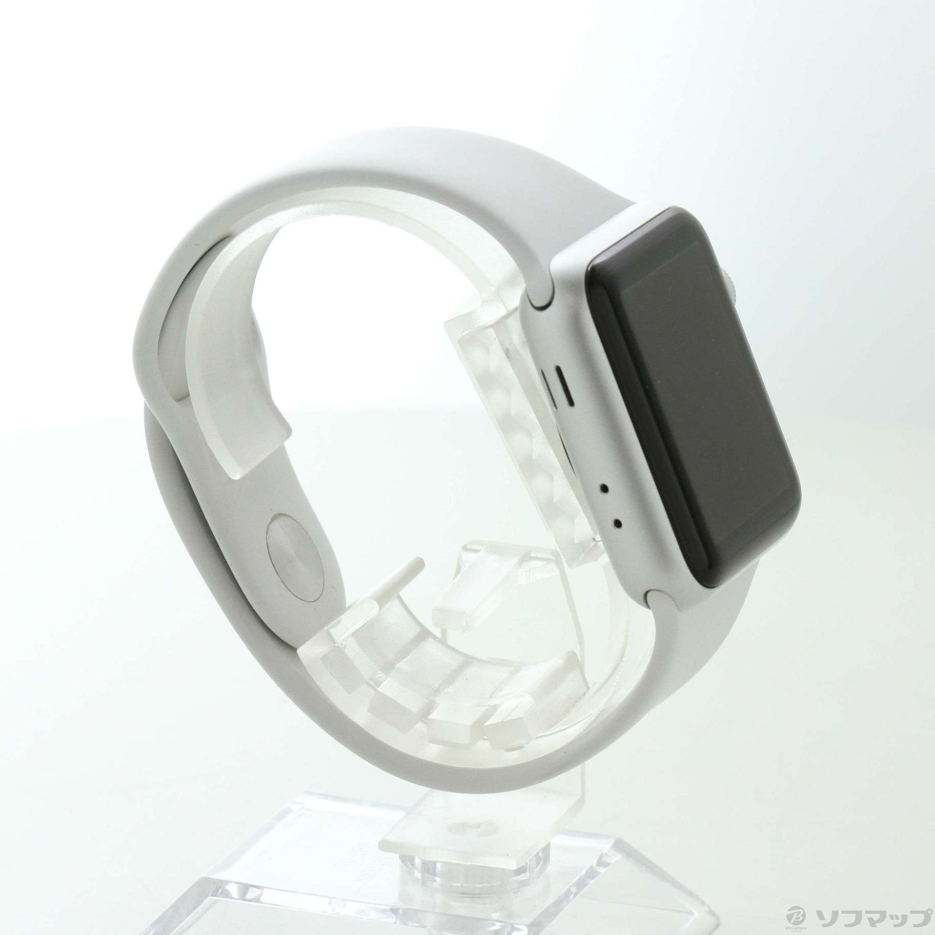Apple Watch Series 3 GPS 38mm シルバーアルミニウムケース ホワイトスポーツバンド
