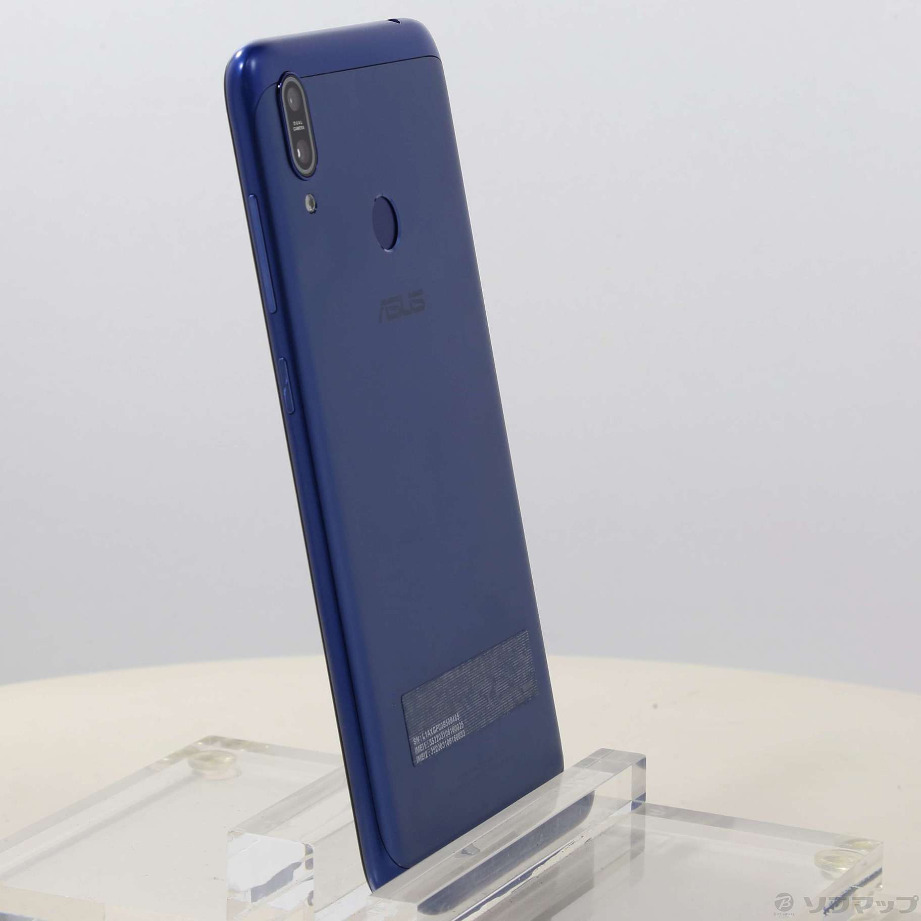中古】ZenFone Max M2 64GB スペースブルー ZB633KL-BL64S4 SIMフリー