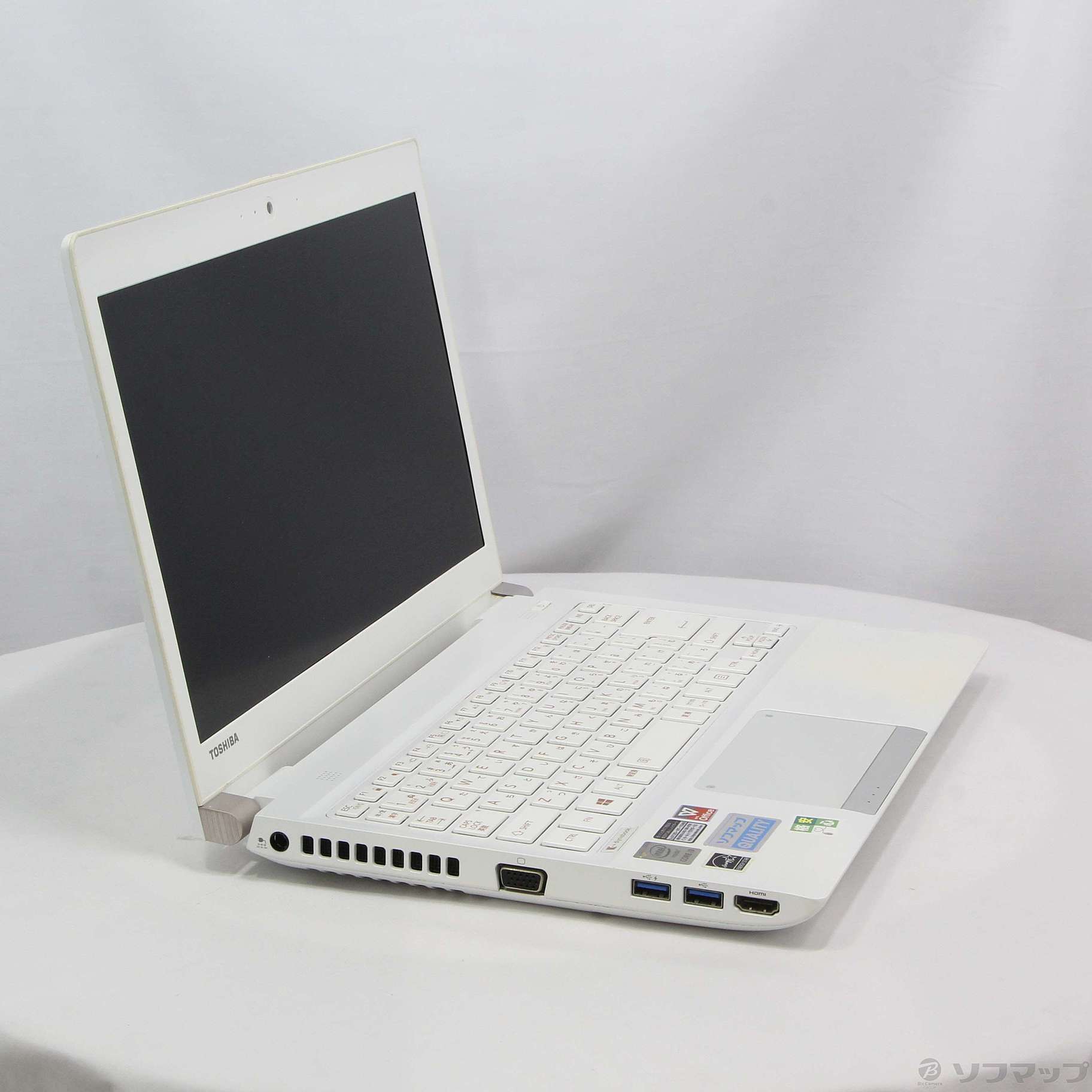 格安安心パソコン dynabook R73／PWQ PR73PWQ-SHA プレシャスホワイト