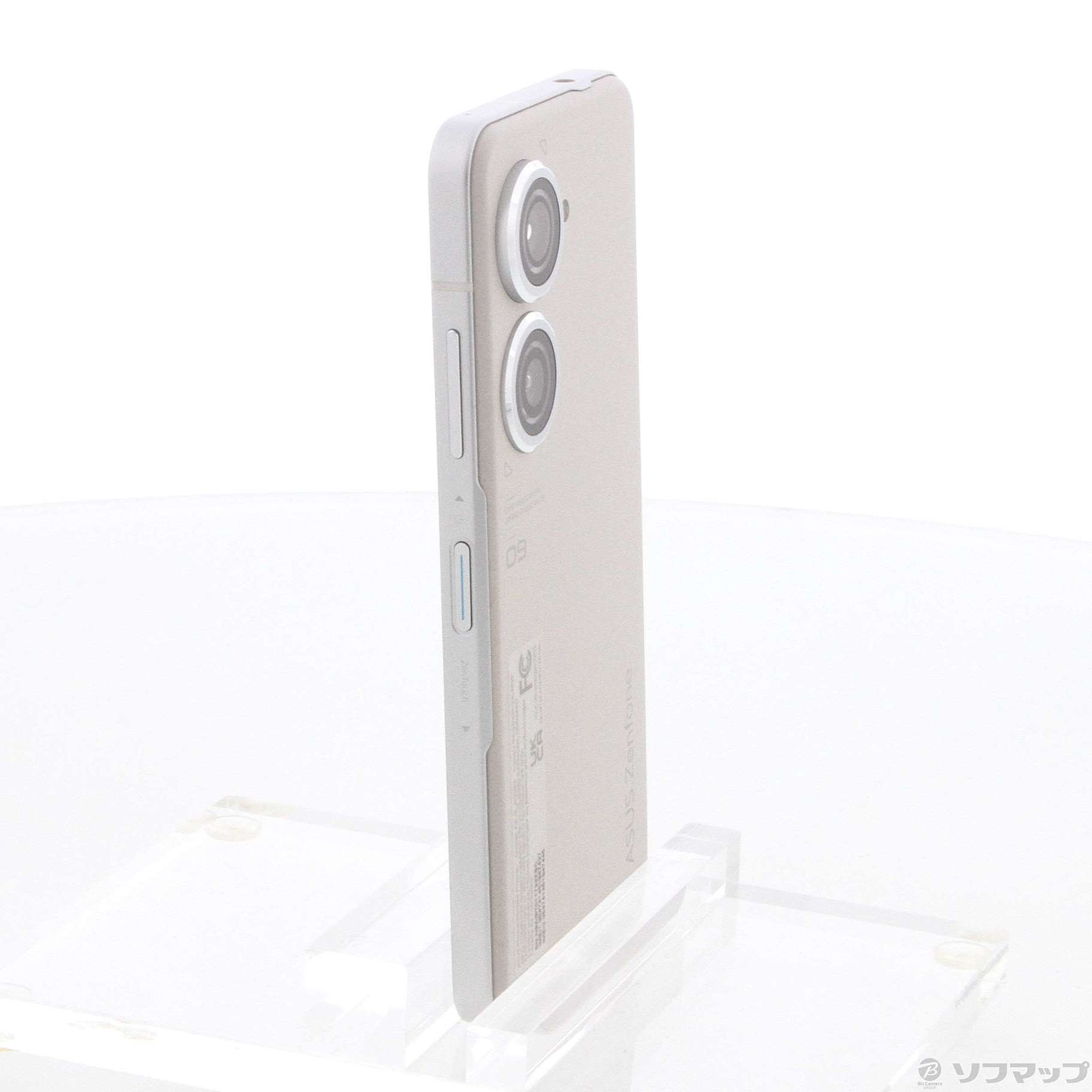 中古】Zenfone 9 128GB ムーンライトホワイト ZF9-WH8S128 SIMフリー