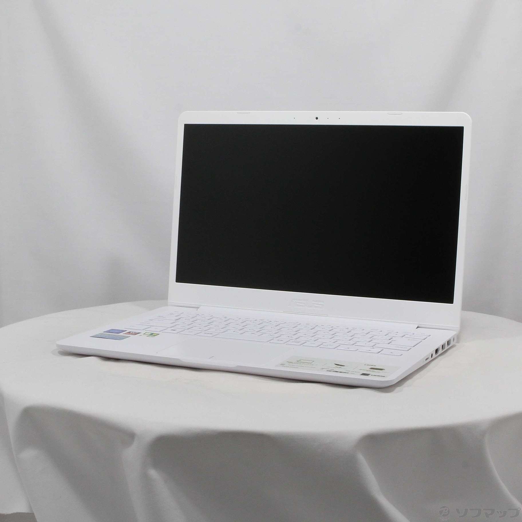 中古】格安安心パソコン ASUS L406SA-S43060W ホワイト [2133046241286 