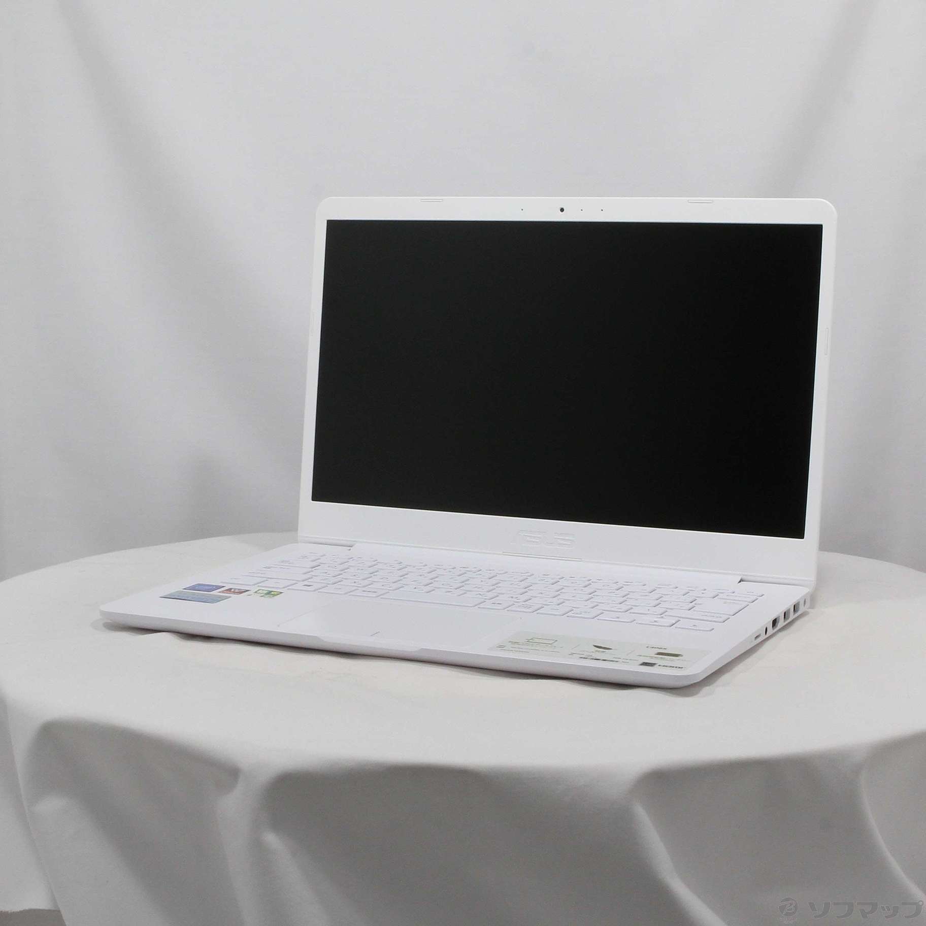 中古】格安安心パソコン ASUS L406SA-S43060W ホワイト [2133046241286