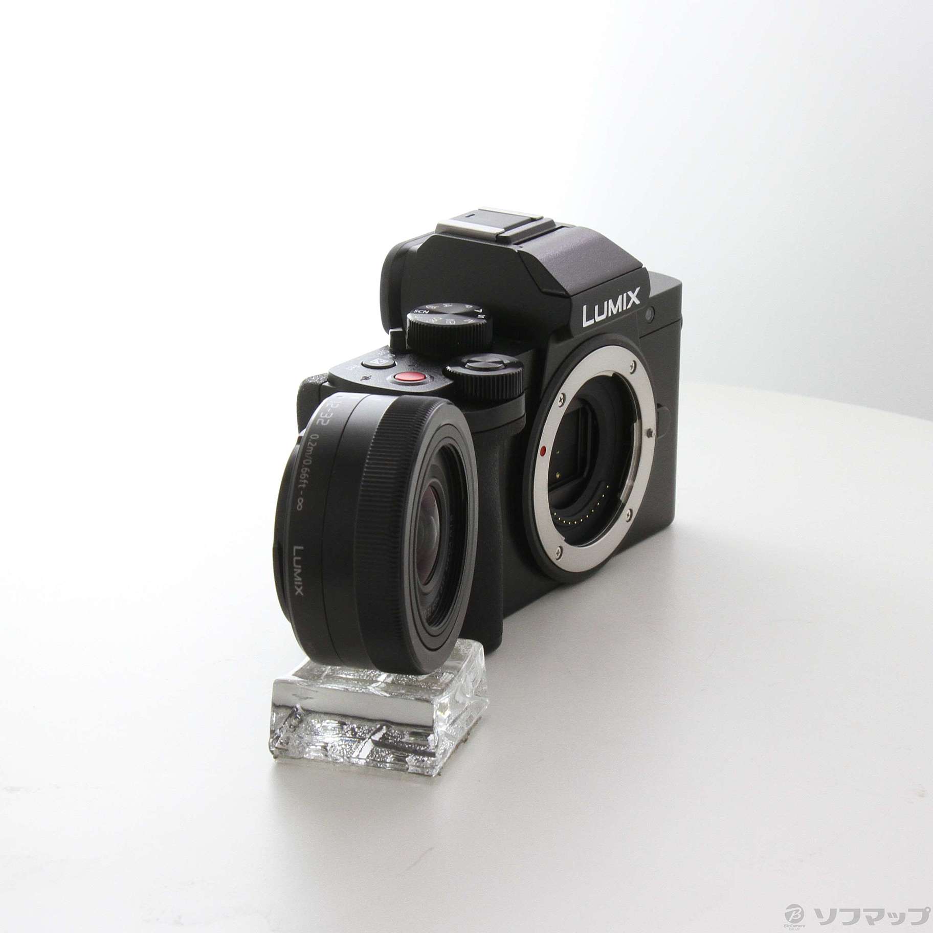 中古】LUMIX G100 標準ズームレンズキット ブラック DC-G100K-K 