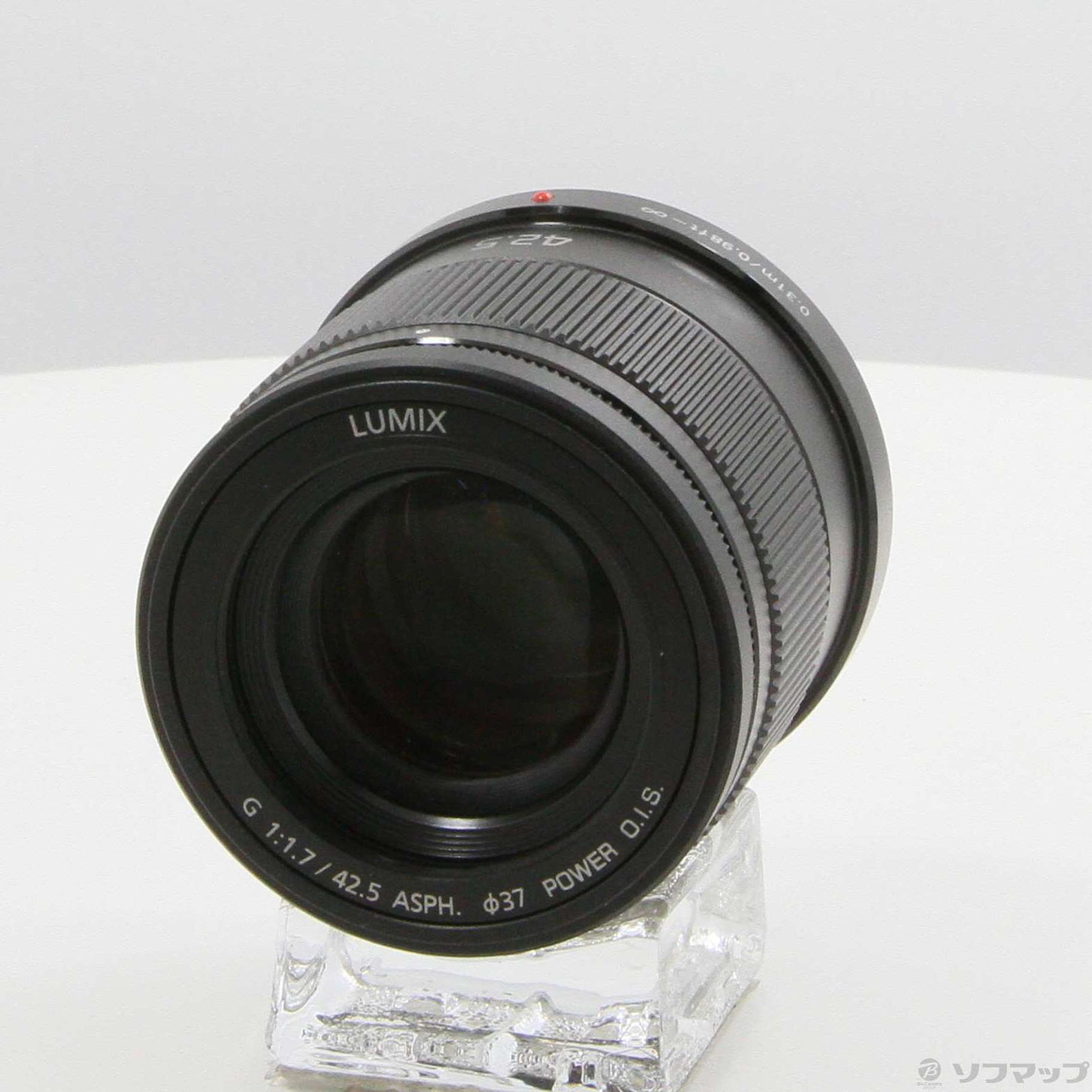 中古】LUMIX G 42.5mm F1.7 ASPH POWER OIS ブラック H-HS043-K