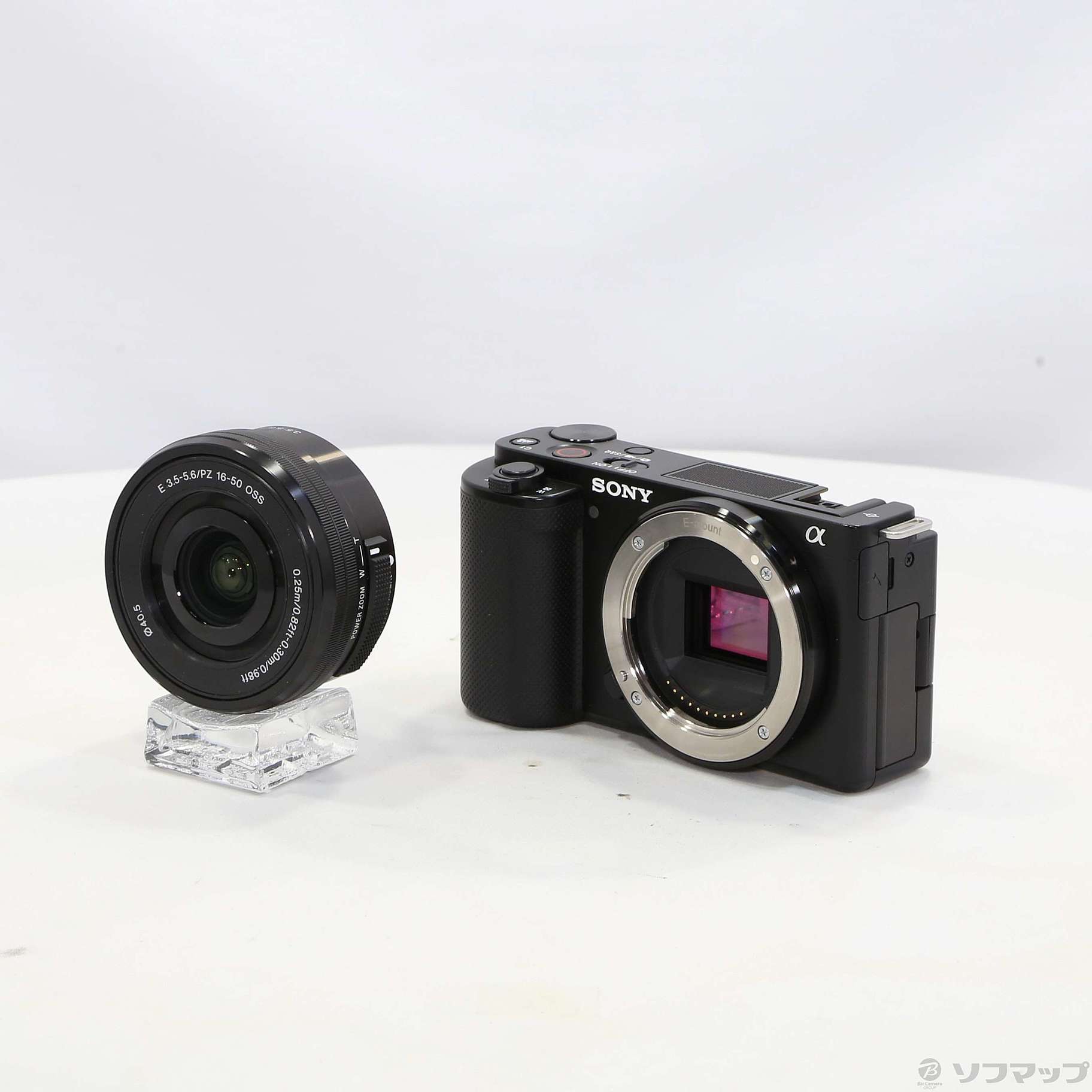 中古】VLOGCAM ZV-E10L パワーズームレンズキット ブラック